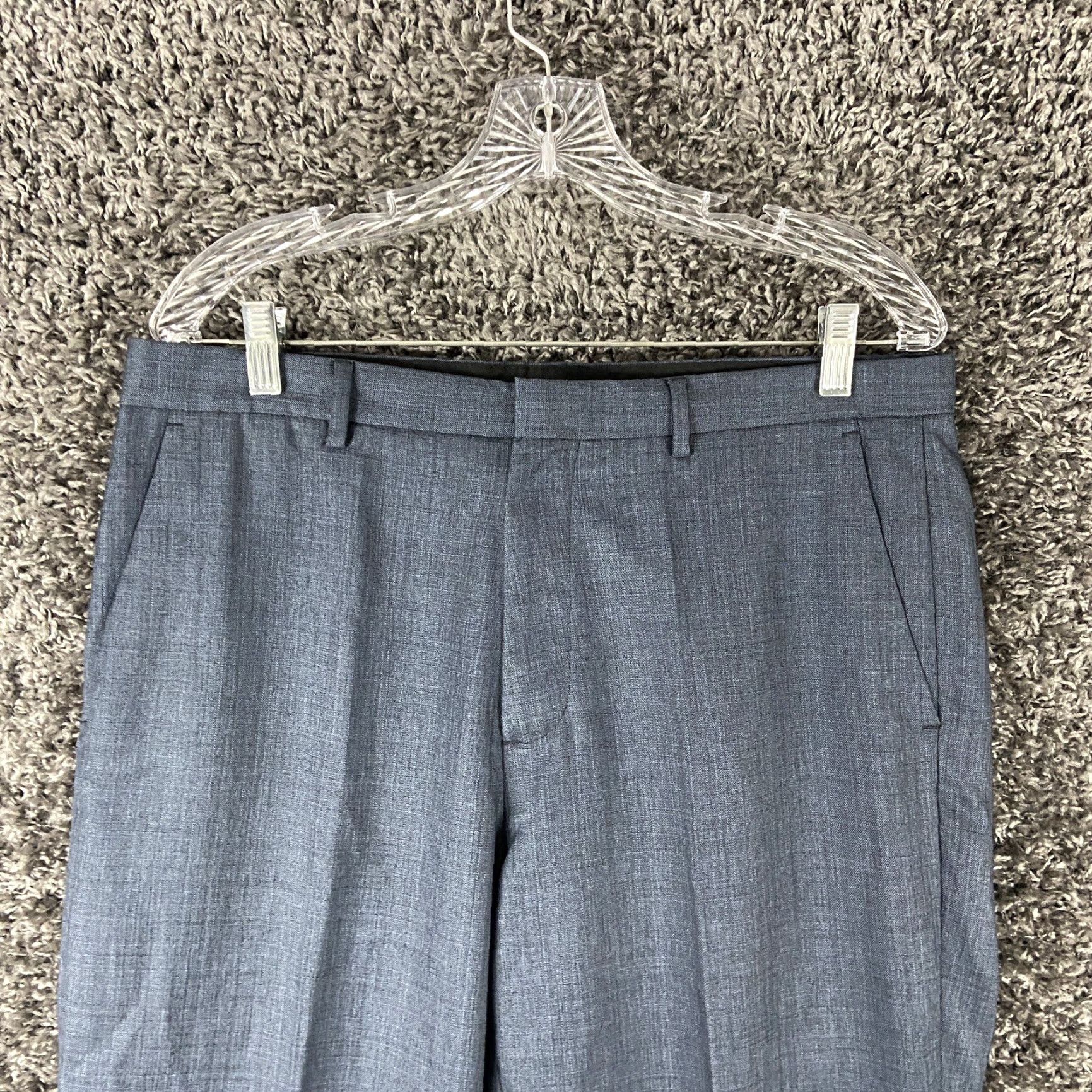 Calvin Klein Calvin Klein Dress Pants Blue Men’s 34x34 Pants Dress Men 34 Blue CK Dress Pants Mens 34x34 Size US 34 / EU 50 - 4 Thumbnail