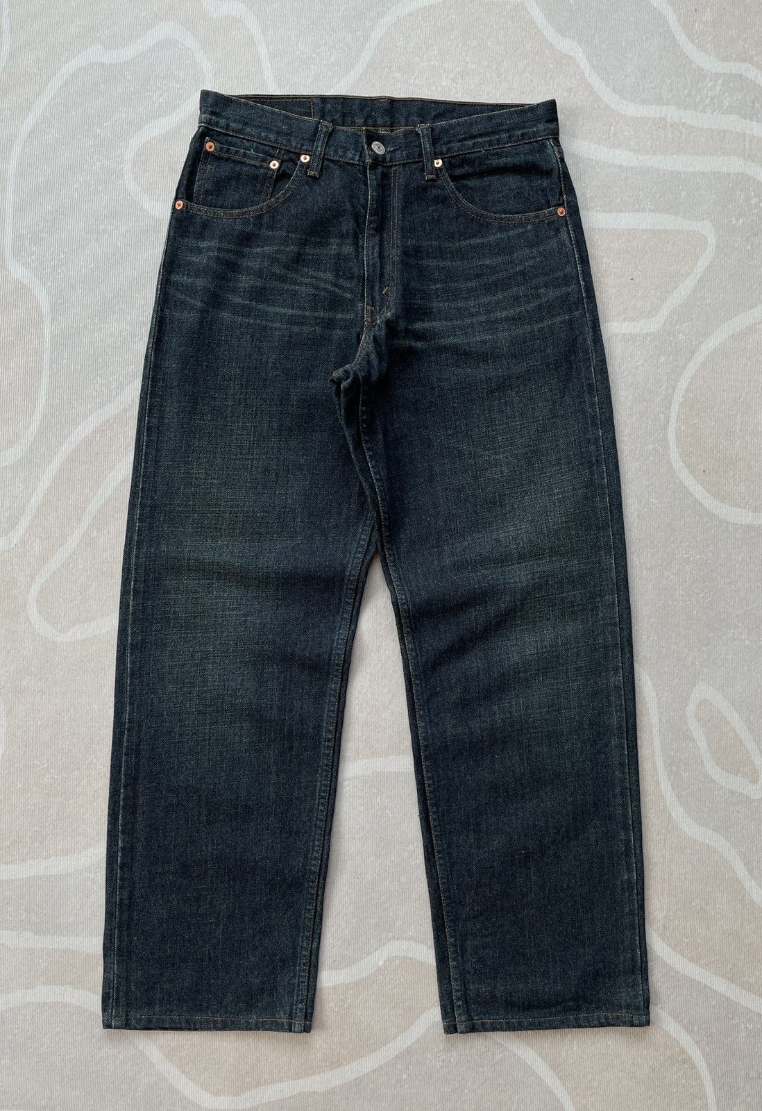 Le Grande Bleu (L.G.B.) Levis 539 Straight Jeans (LG131) Size US 31 - 3 Thumbnail