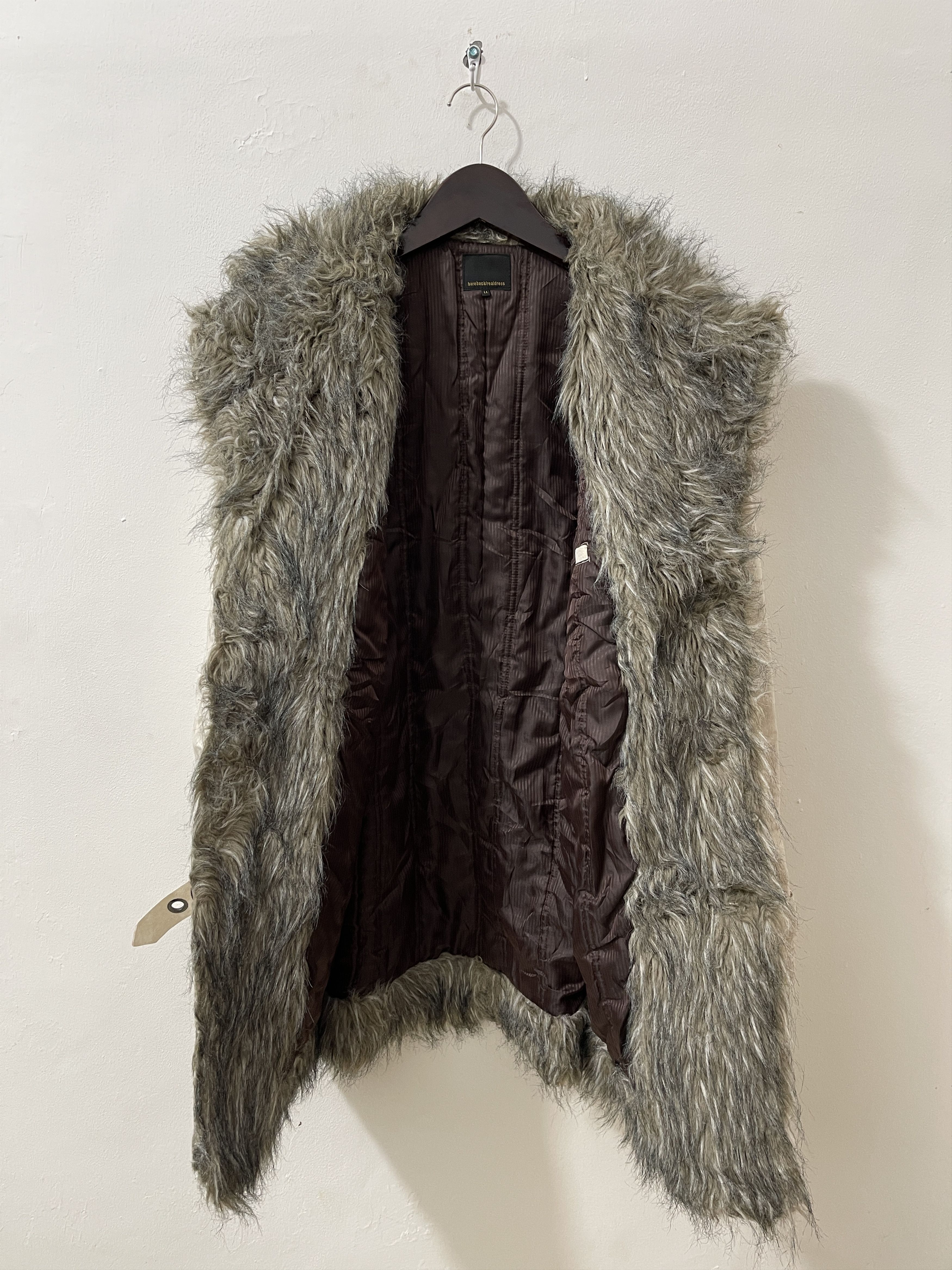 Japanese Brand Bareback Realdress Japan Archive Fur Vkei Style Jacket Size US XL / EU 56 / 4 - 3 Thumbnail