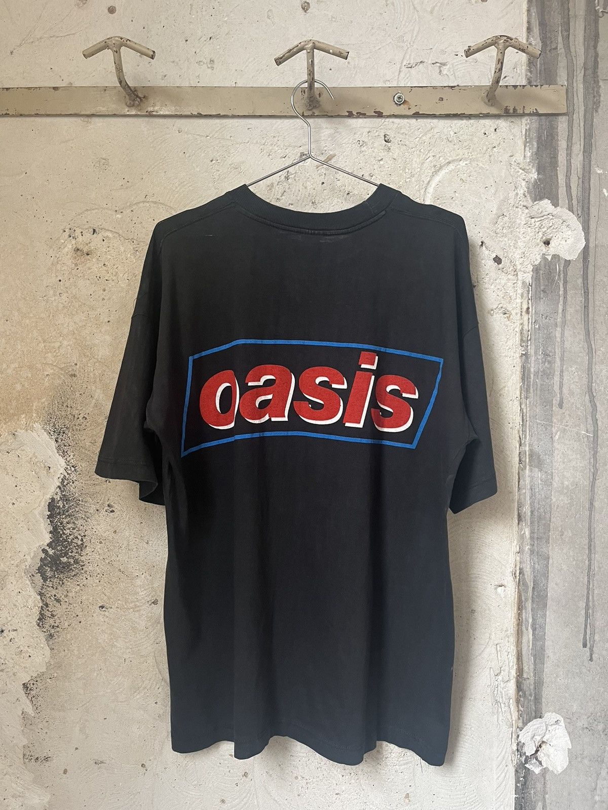 Band Tees × Vintage 1990s Oasis Liam Gallagher Clockwork Orange Tee Size US XL / EU 56 / 4 - 5 Thumbnail