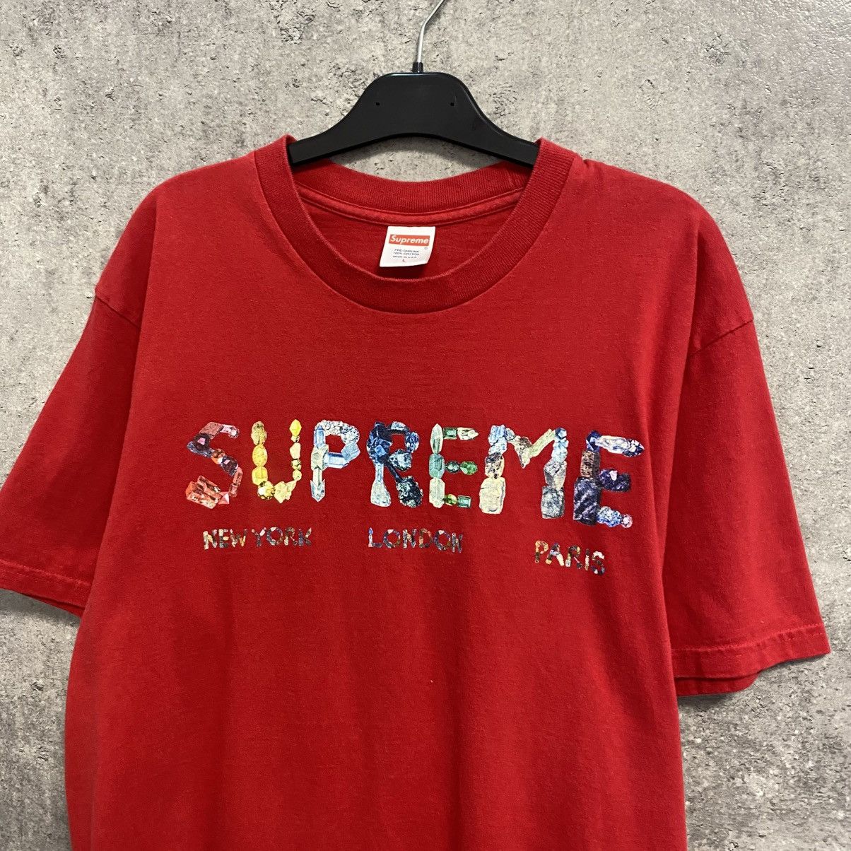 Supreme Supreme T Shirt London Big Logo Size US L / EU 52-54 / 3 - 3 Thumbnail