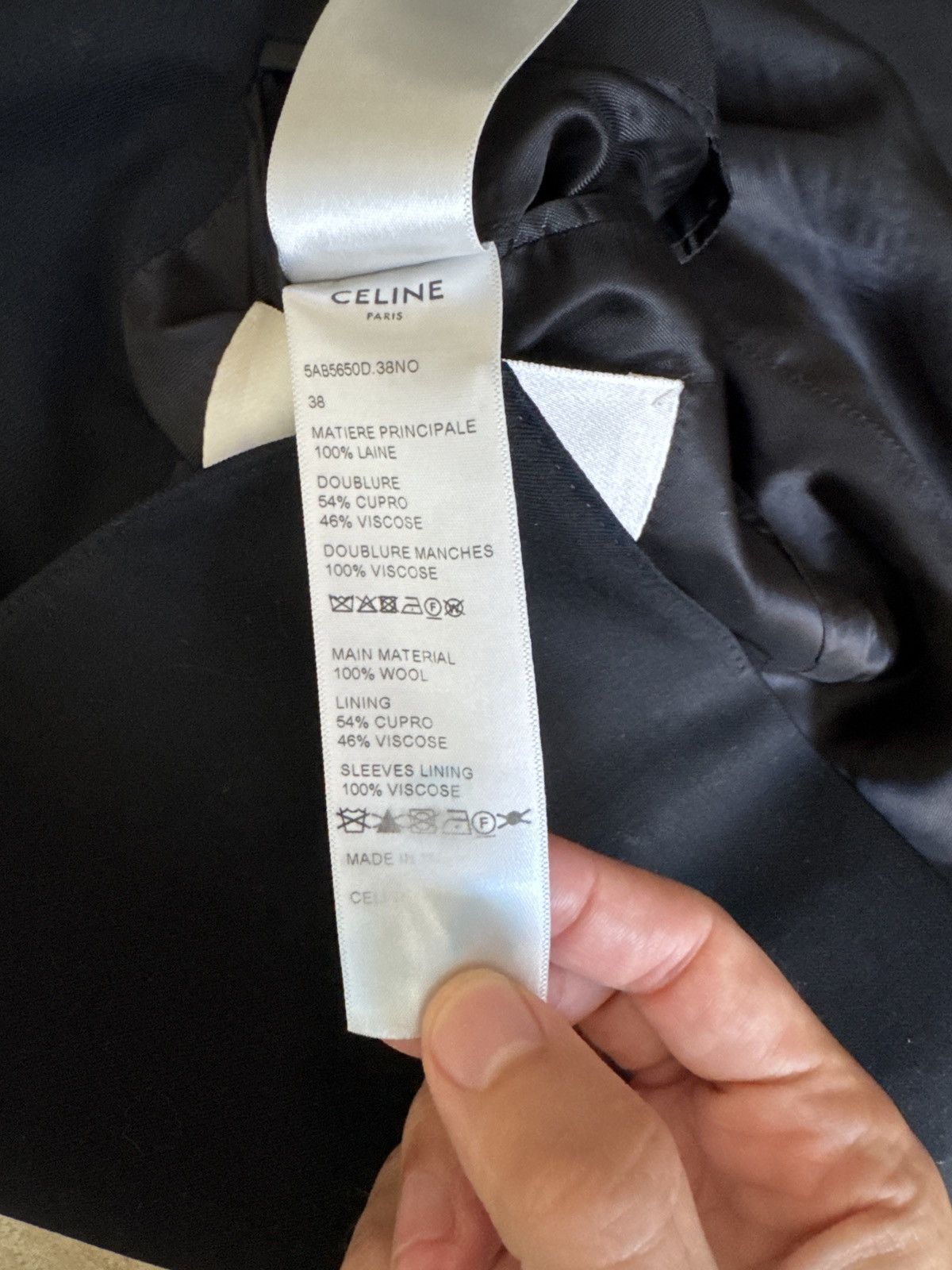 Celine Sample celine by Hedi Slimane SS20 From the show Size S / US 4 / IT 40 - 4 Thumbnail