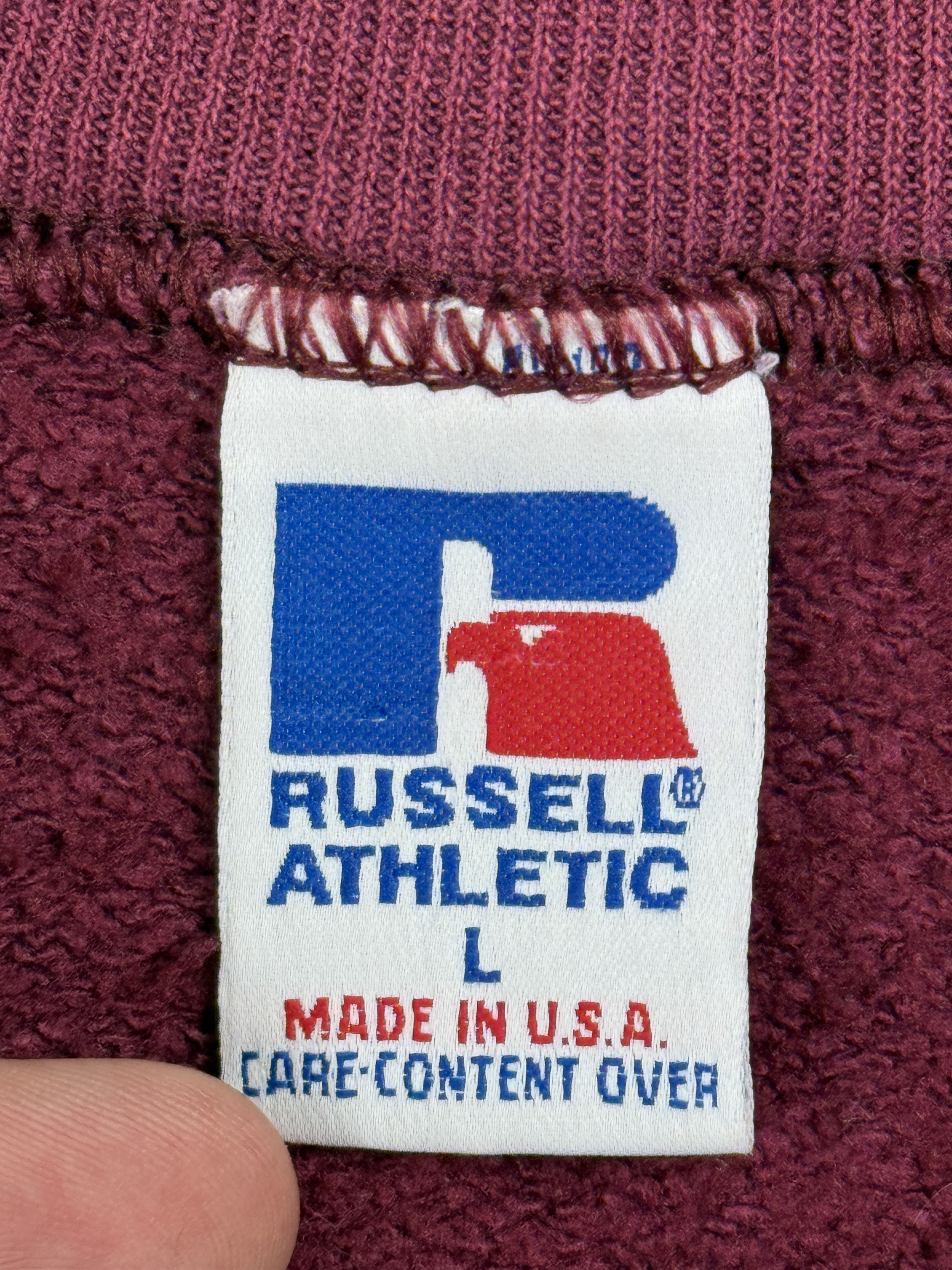 Russell Athletic Vintage Russell Athletic Spell Out Logo Crewneck Sweatshirt Size US L / EU 52-54 / 3 - 4 Thumbnail