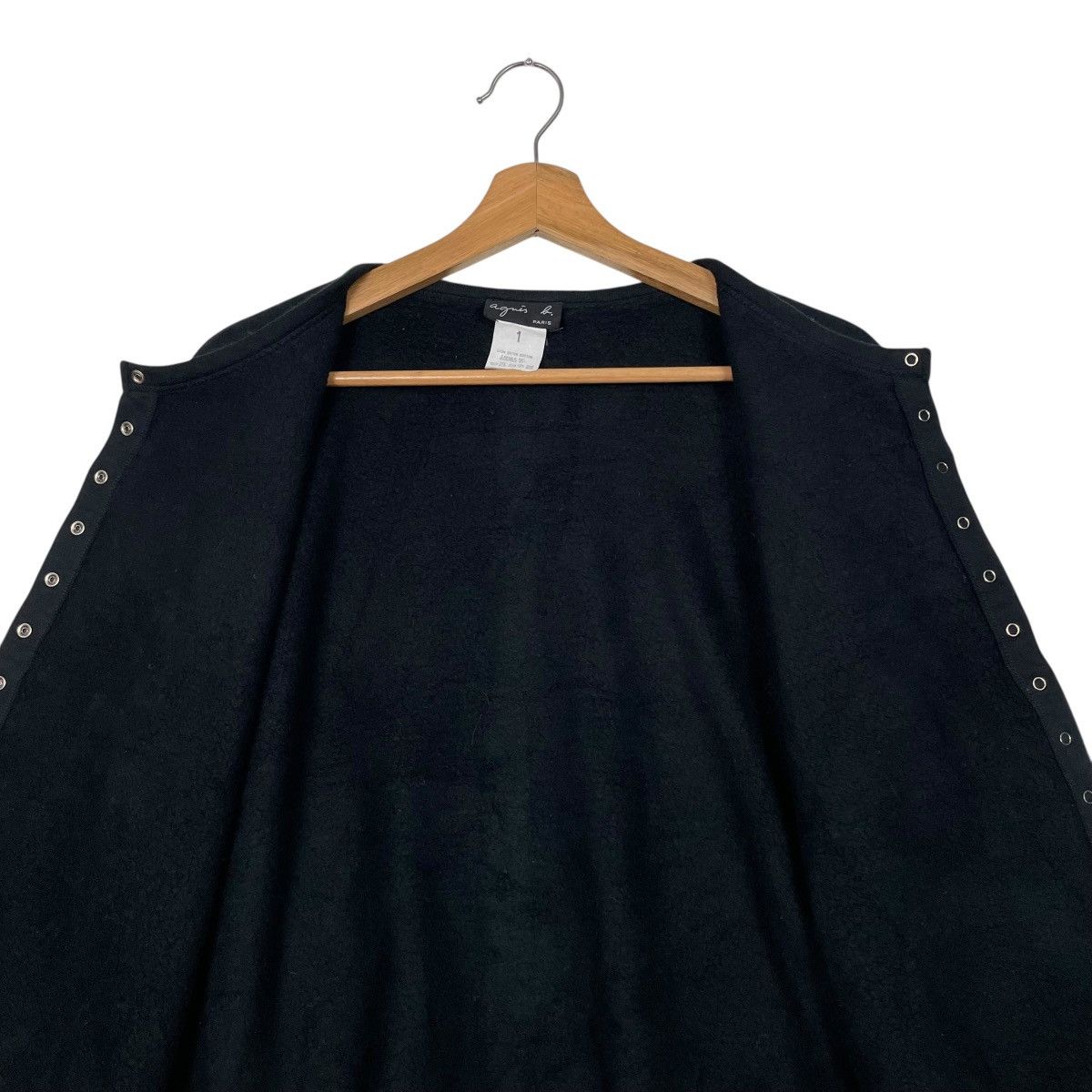 agnes b. Agnes B Snap Button Crop Top Cardigan Size S / US 4 / IT 40 - 12 Thumbnail