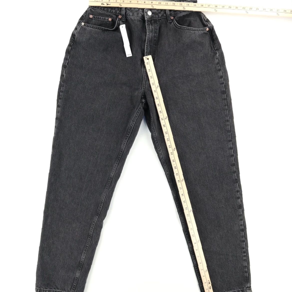 Asos Asos Design Washed Cotton Denim Jeans Pants Black Men's 32 Size US 32 / EU 48 - 3 Thumbnail