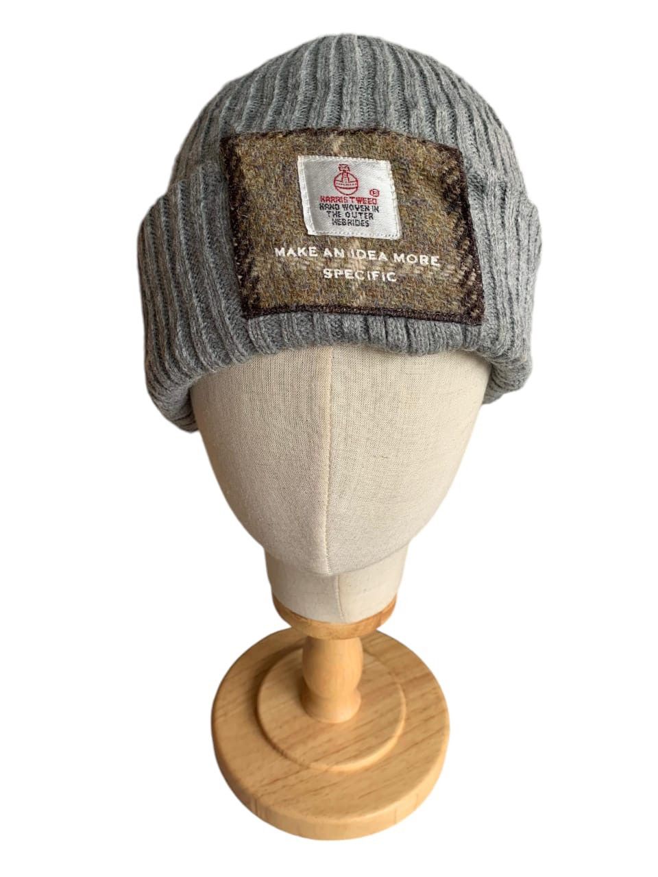 Harris Tweed × Japanese Brand Harris Tweed Beanie Hats Size ONE SIZE - 3 Thumbnail