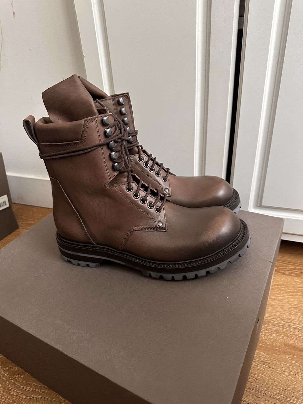 Rick Owens Rick Owens Army Boots | Grailed