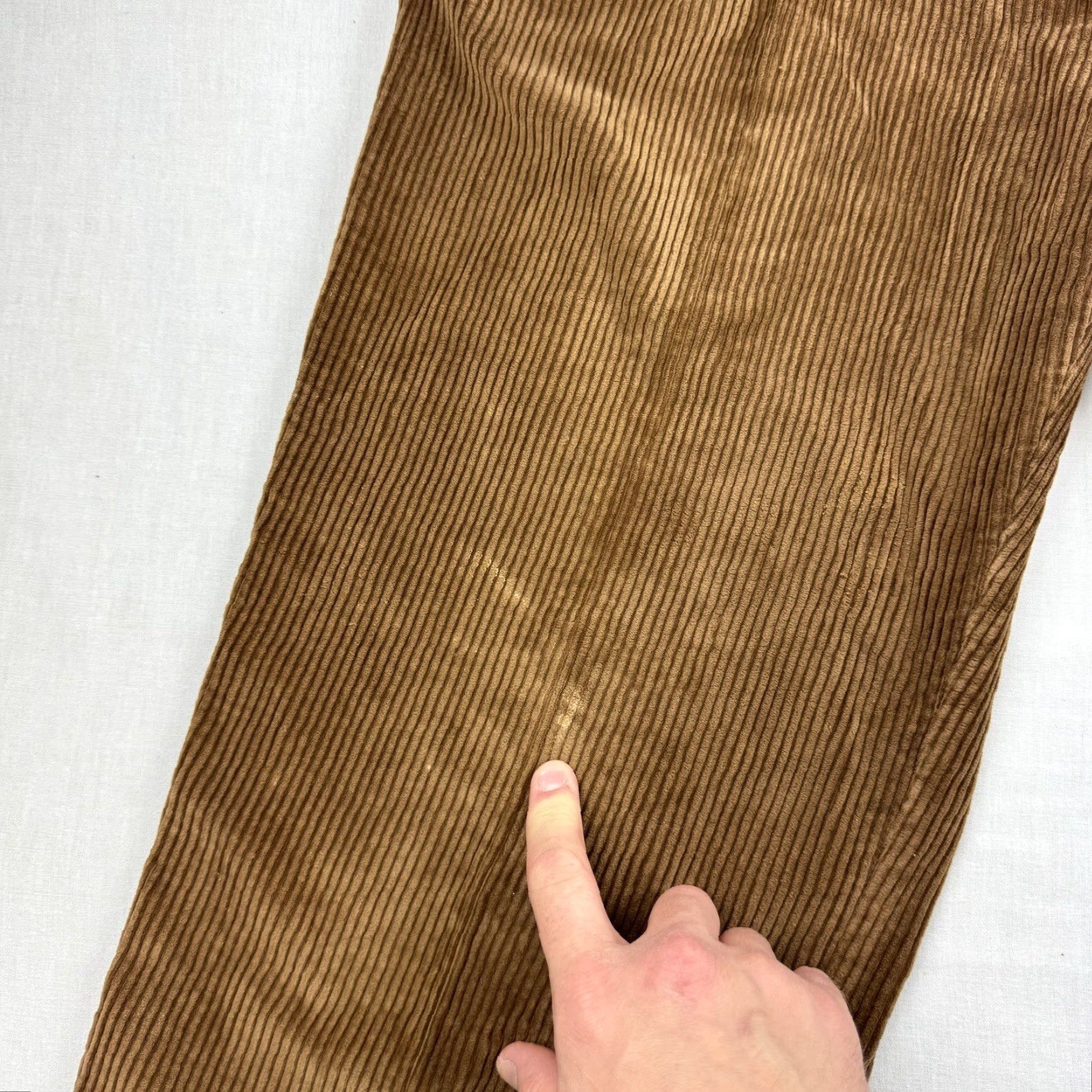 Vintage VINTAGE Munsingwear Corduroy Pants Men's 36x30 Brown Relaxed Fit 90s Y2K Grunge Casual Chino Size US 36 / EU 52 - 2 Thumbnail