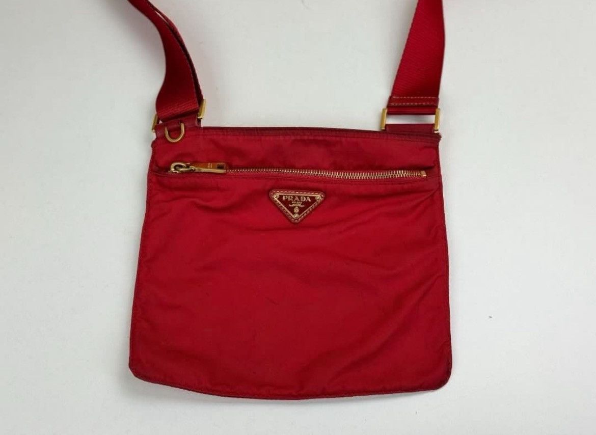 Prada Authentic Prada Nylon Mini Crossbody Bag Size ONE SIZE - 5 Thumbnail