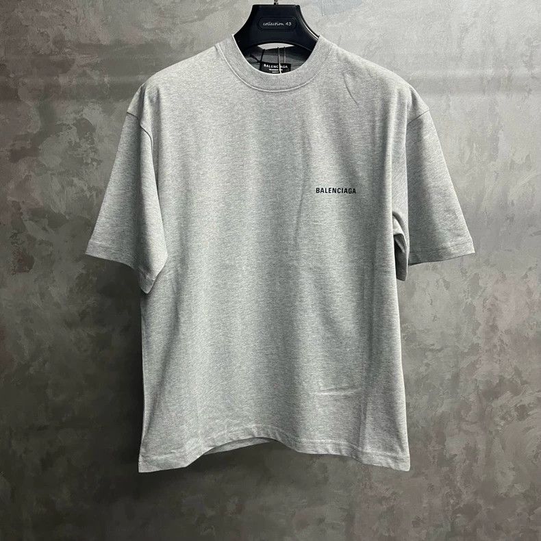 Balenciaga Balenciaga Grey logo printed vintage Jersey short sleeves 2 Size US XS / EU 42 / 0 - 1 Thumbnail