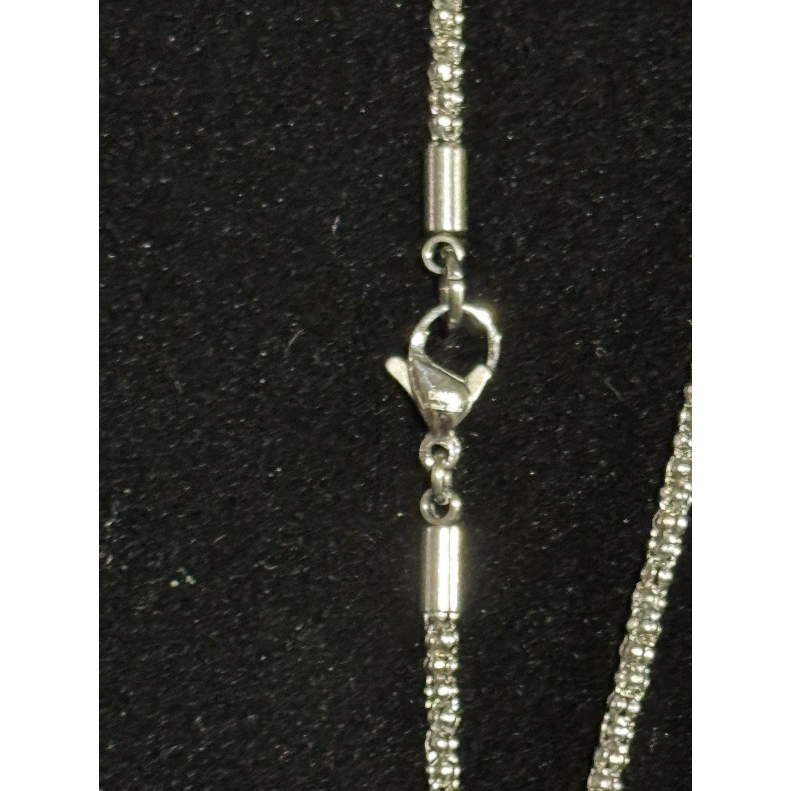 & Other Stories Emma Skye Crystal Silver 36" Necklace DSMK stainless steel Size ONE SIZE - 4 Thumbnail