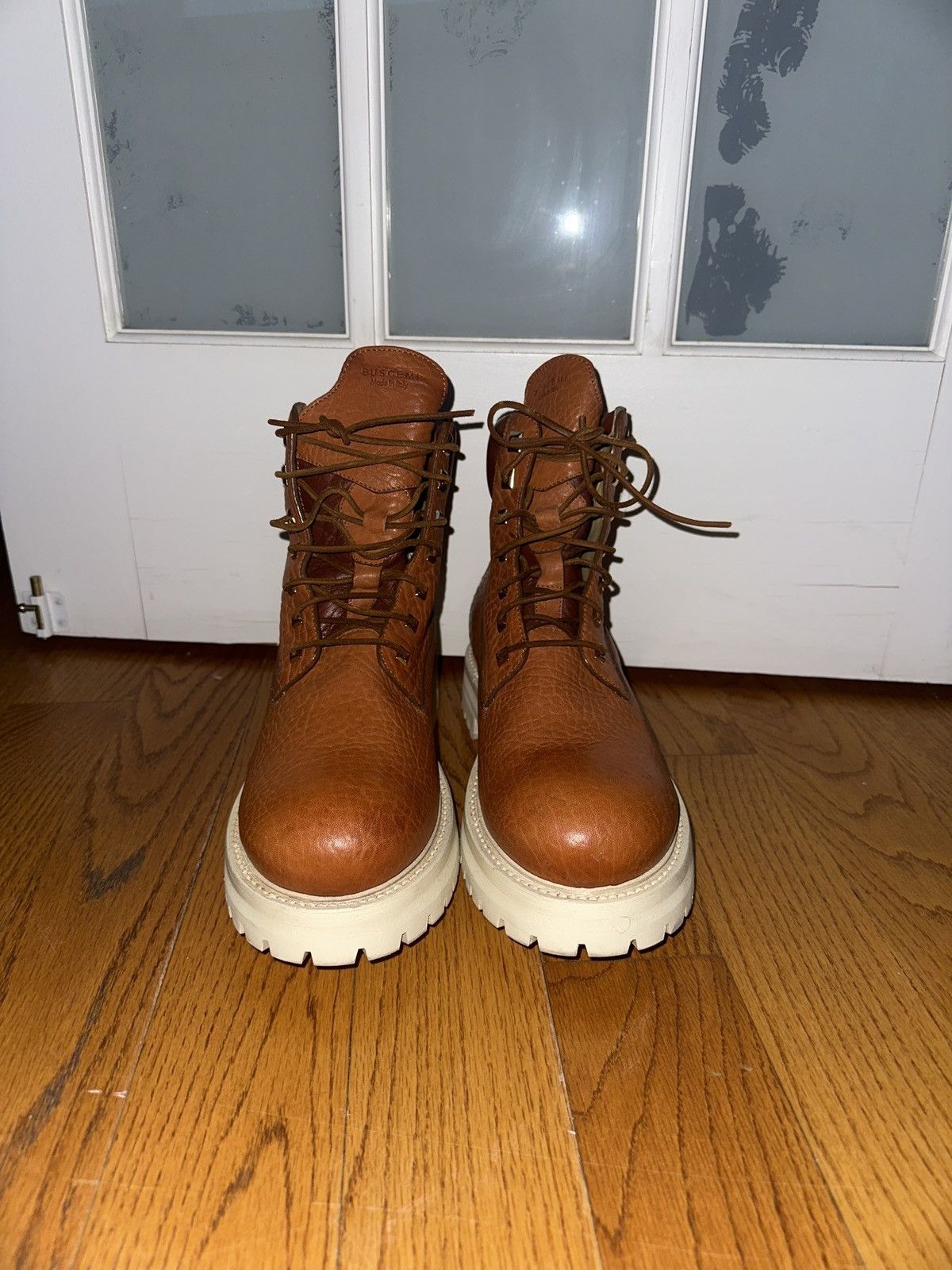 Buscemi Buscemi Leather Boots Plain Size US 10.5 / EU 43-44 - 1 Thumbnail