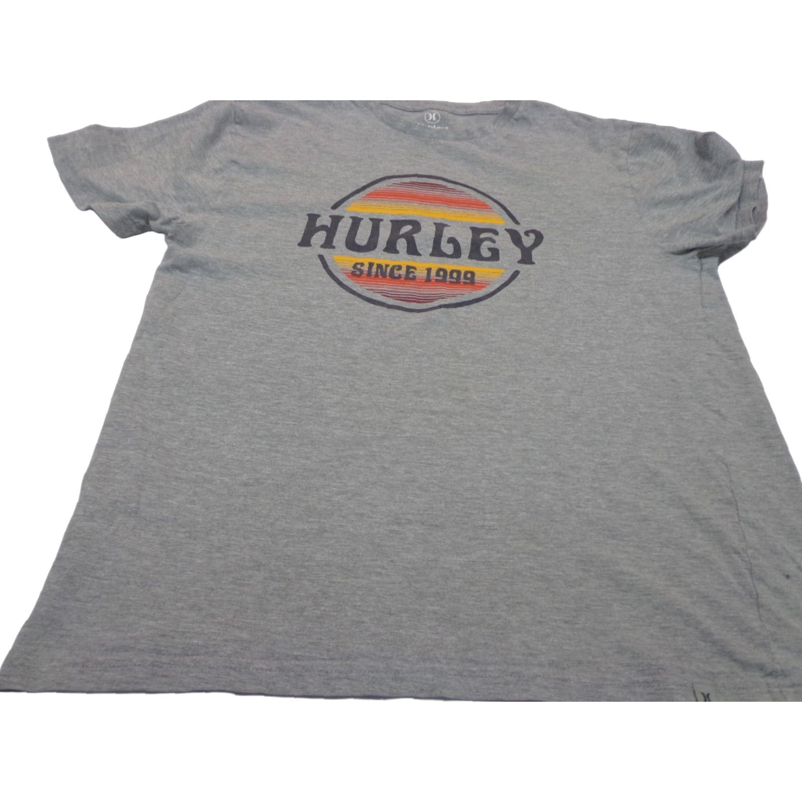 Hurley Hurley Mens Casual T-Shirt Size Medium Gray Short Sleeve Crew Neck Logo Classic 1999 Mens T-Shirt Size US M / EU 48-50 / 2 - 1 Thumbnail
