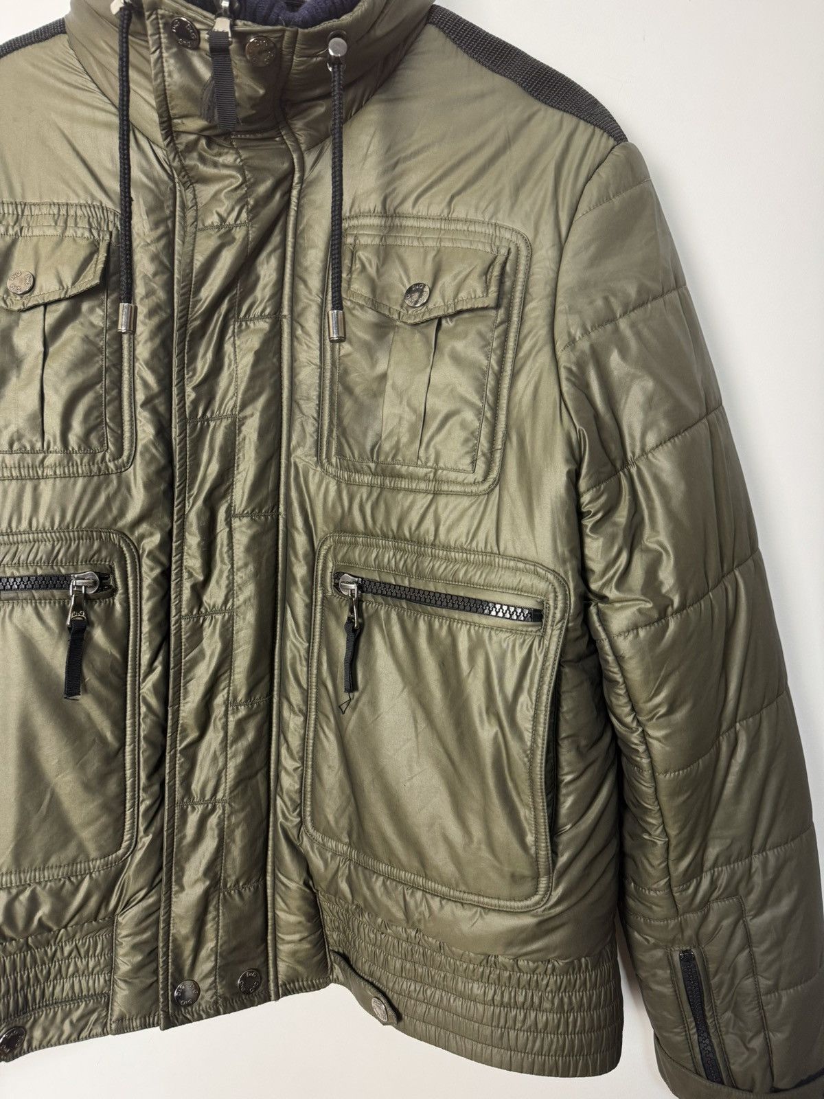 Dolce & Gabbana Dolce & Gabbana Military Puffer Jacket Multi Pocket 2000s Size US L / EU 52-54 / 3 - 6 Thumbnail