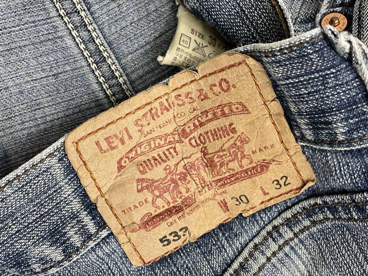 Levi's Vintage Clothing VINTAGE 533 LEVIS USA DESIGNER 90S OG OLD RIPPED BLUE DENIM Size US 28 / EU 44 - 17 Thumbnail