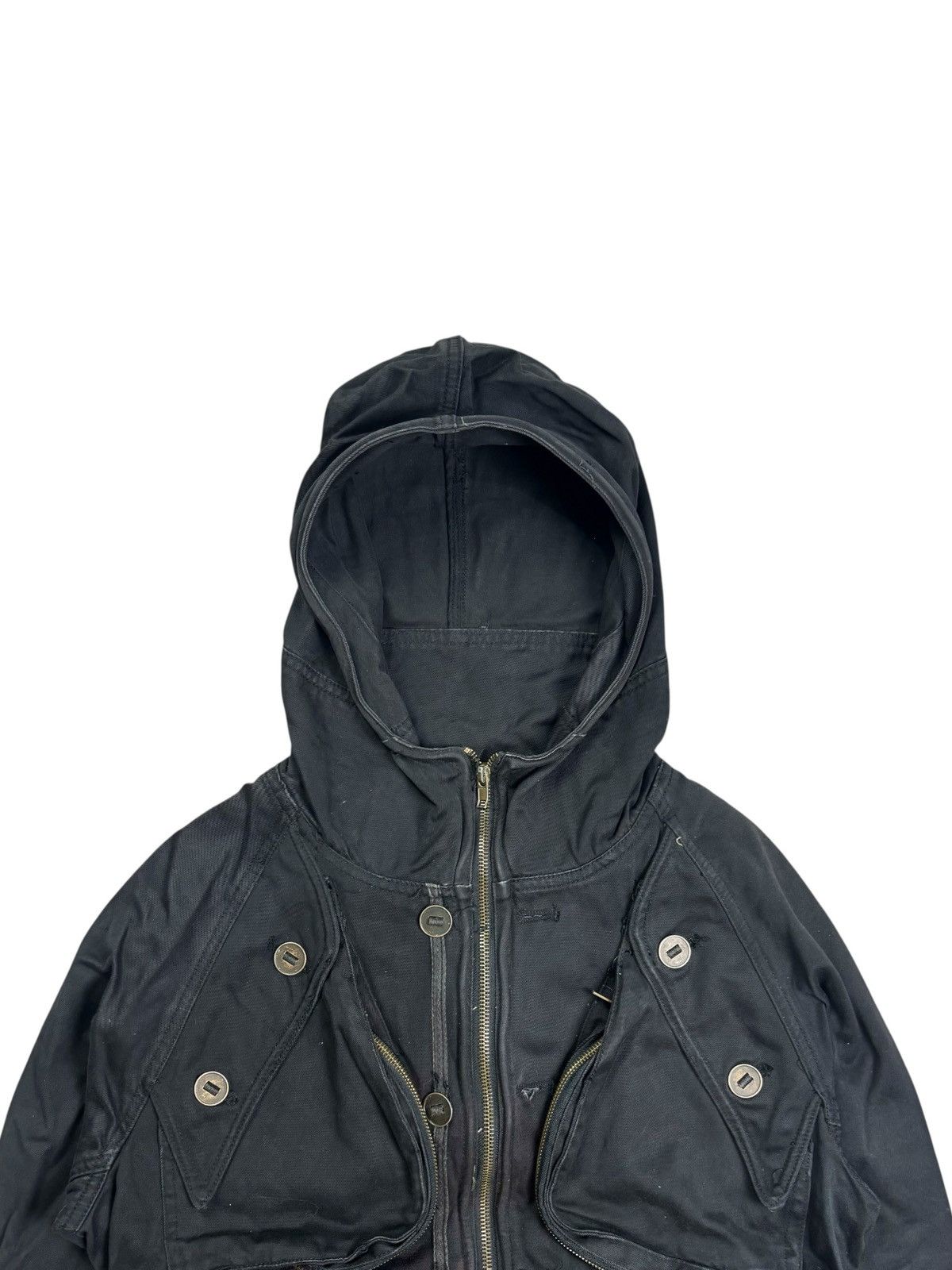 Le Grande Bleu (L.G.B.) 2000s Marquistone - Apocalypse Style Cargo Jacket Size US M / EU 48-50 / 2 - 7 Thumbnail