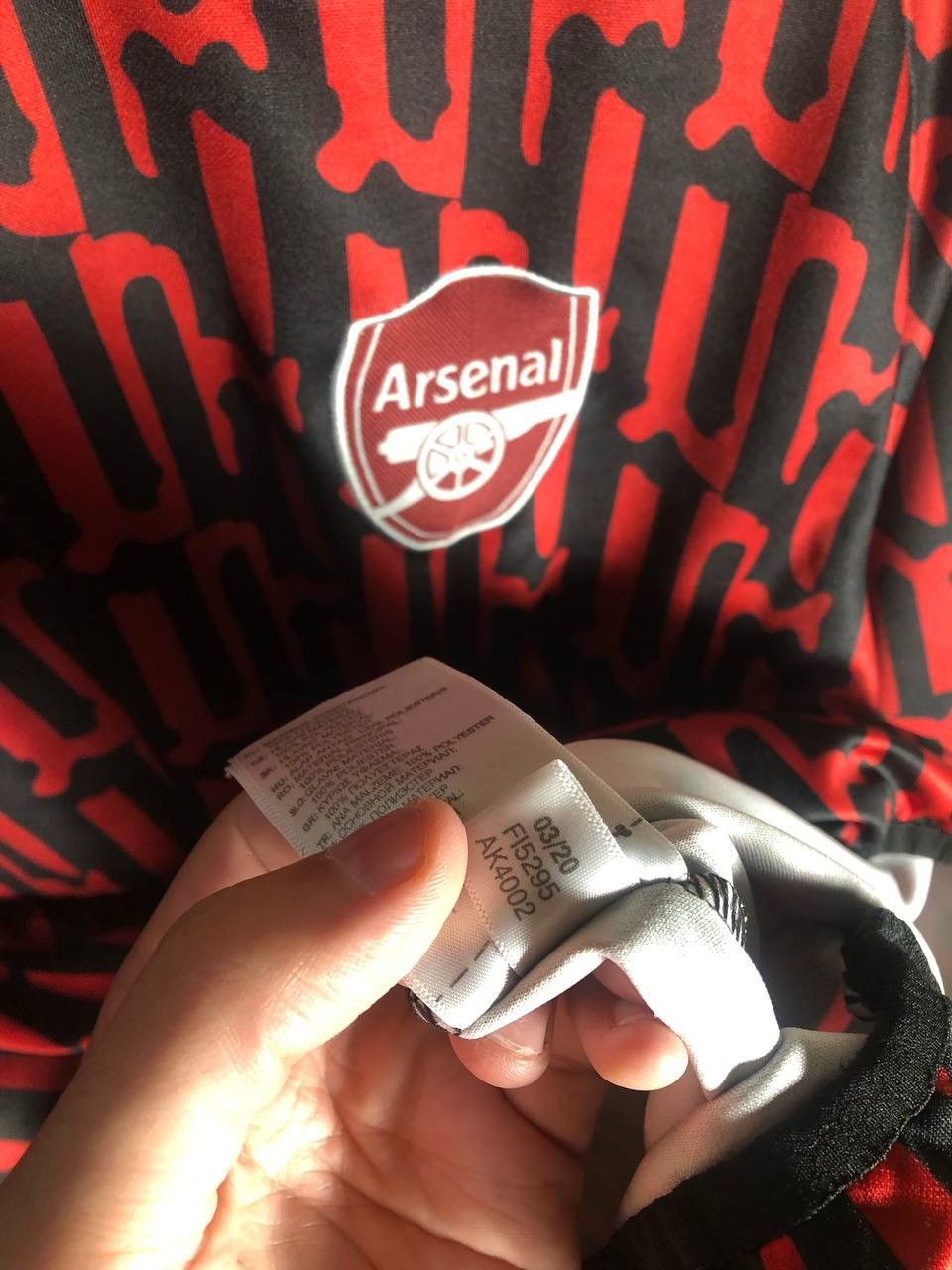 Adidas VINTAGE ADIDAS FC ARSENAL LONDON ENGLAND SOCCER JERSEY RETRO Size US XL / EU 56 / 4 - 6 Thumbnail