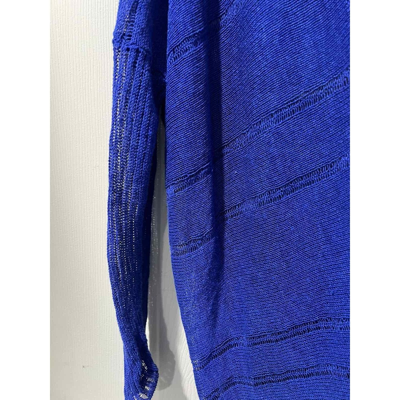 Anthropologie Anthropologie Sparrow Linen Longline Cardigan L A001377 Size L / US 10 / IT 46 - 3 Thumbnail