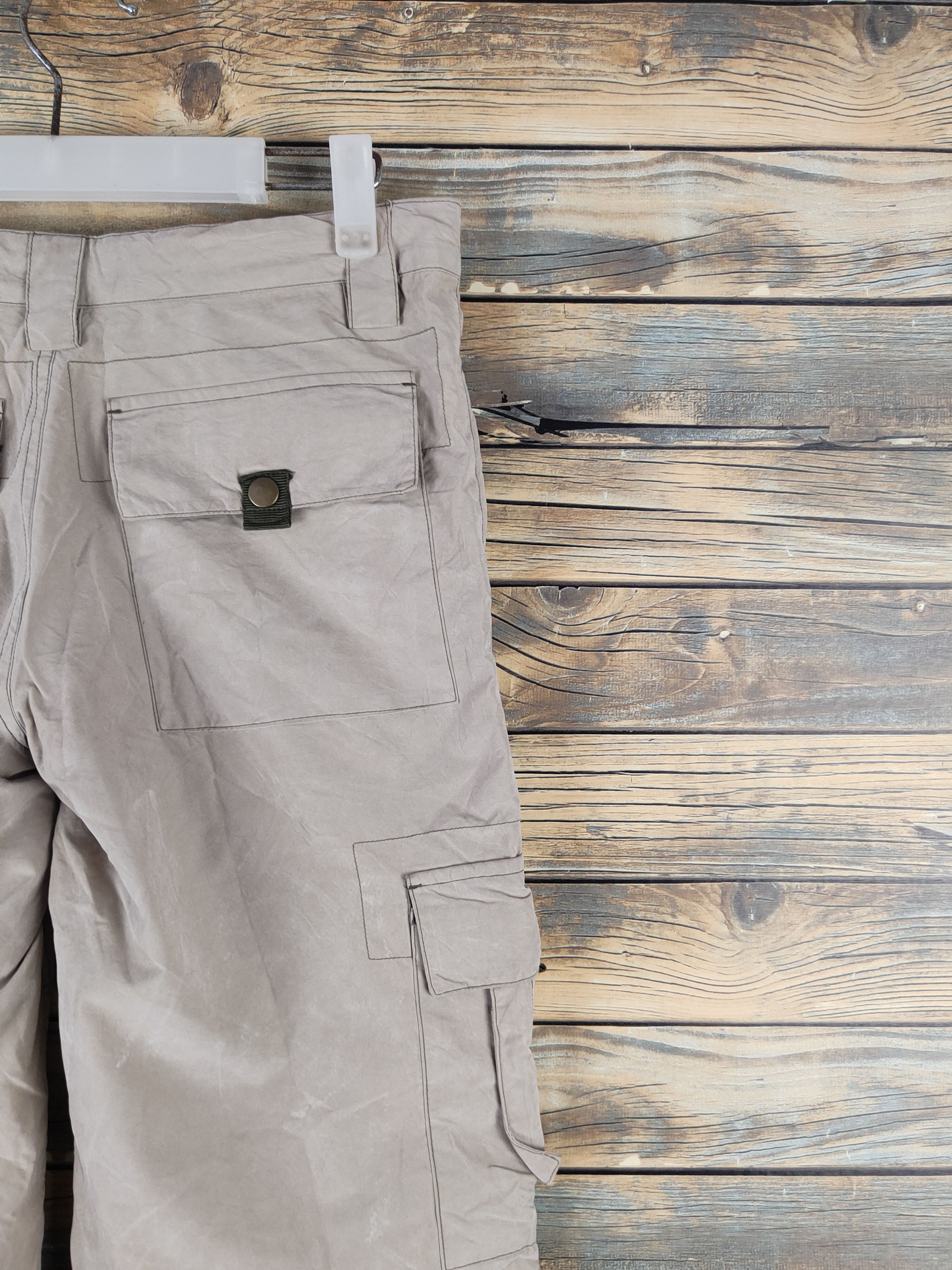 Other DL C-Love Beige Multipocket Cargo Pants #2366 Size US 28 / EU 44 - 10 Thumbnail