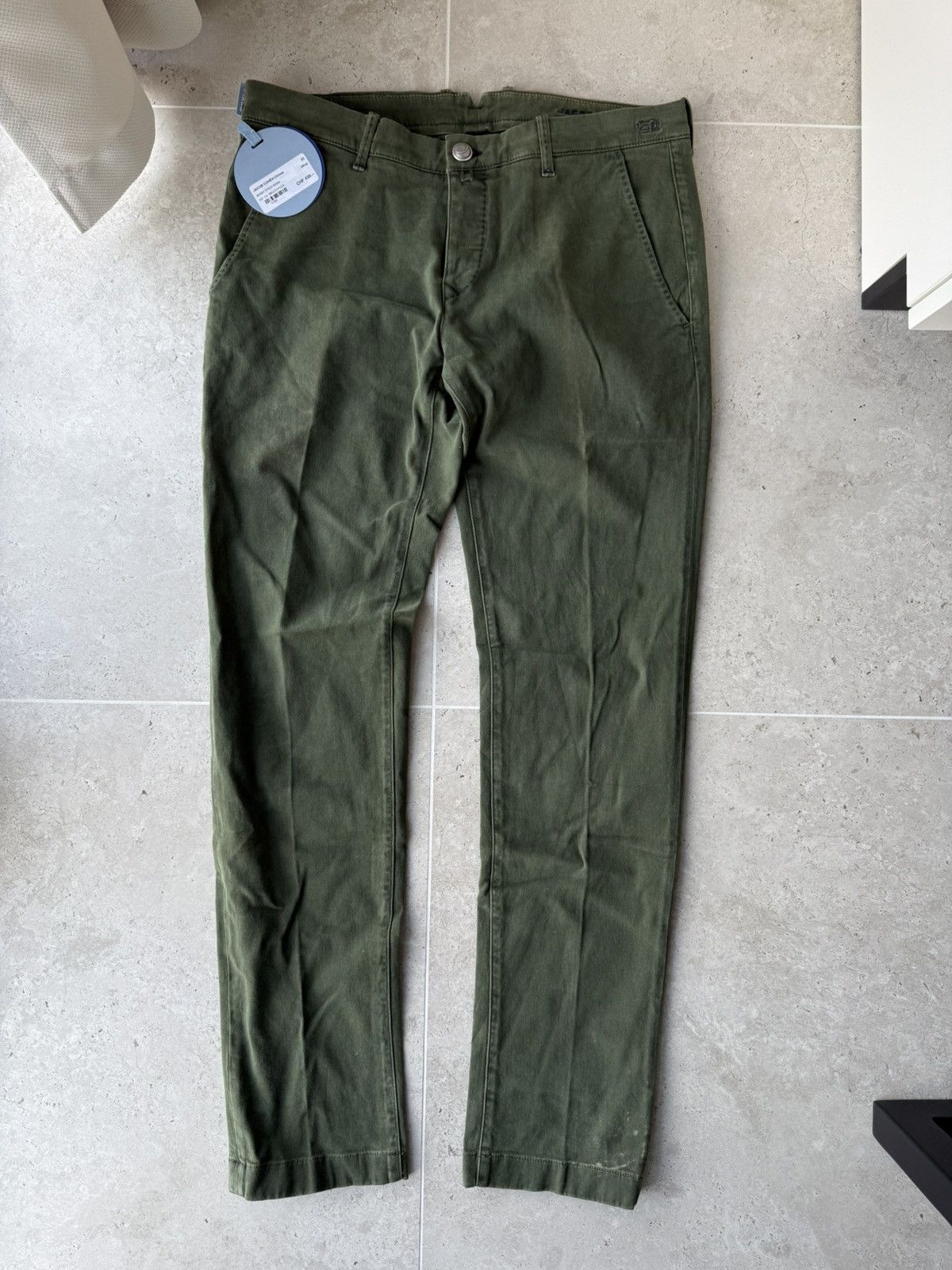 Jacob Cohen JACOB COHEN Comfort Bobby Chino Pants Size US 33 - 1 Thumbnail