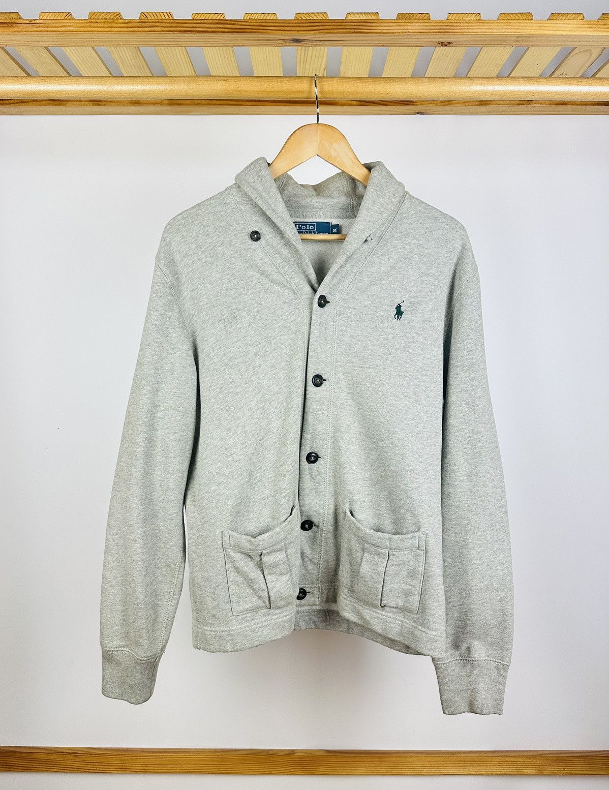 Polo Ralph Lauren × Ralph Lauren × Vintage Polo Ralph Lauren Women’s Cardigan Sweater Size M Size M / US 6-8 / IT 42-44 - 1 Thumbnail
