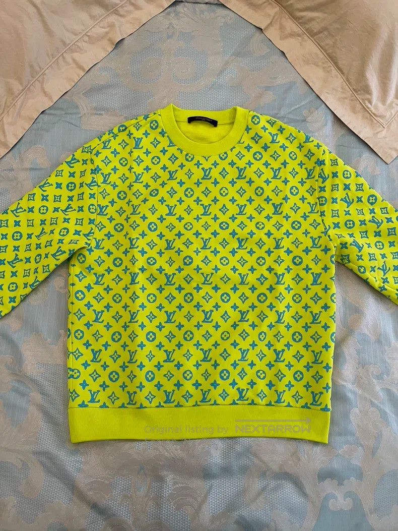 Louis Vuitton Louis Vuitton New full logo design sweatshirt Size US M / EU 48-50 / 2 - 1 Thumbnail
