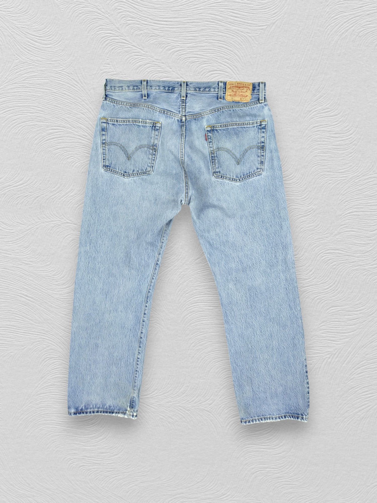 Levi's Light Wash Vintage Levi's 501 Denim 38 x 29.5 -JN745 Size US 38 / EU 54 - 2 Thumbnail