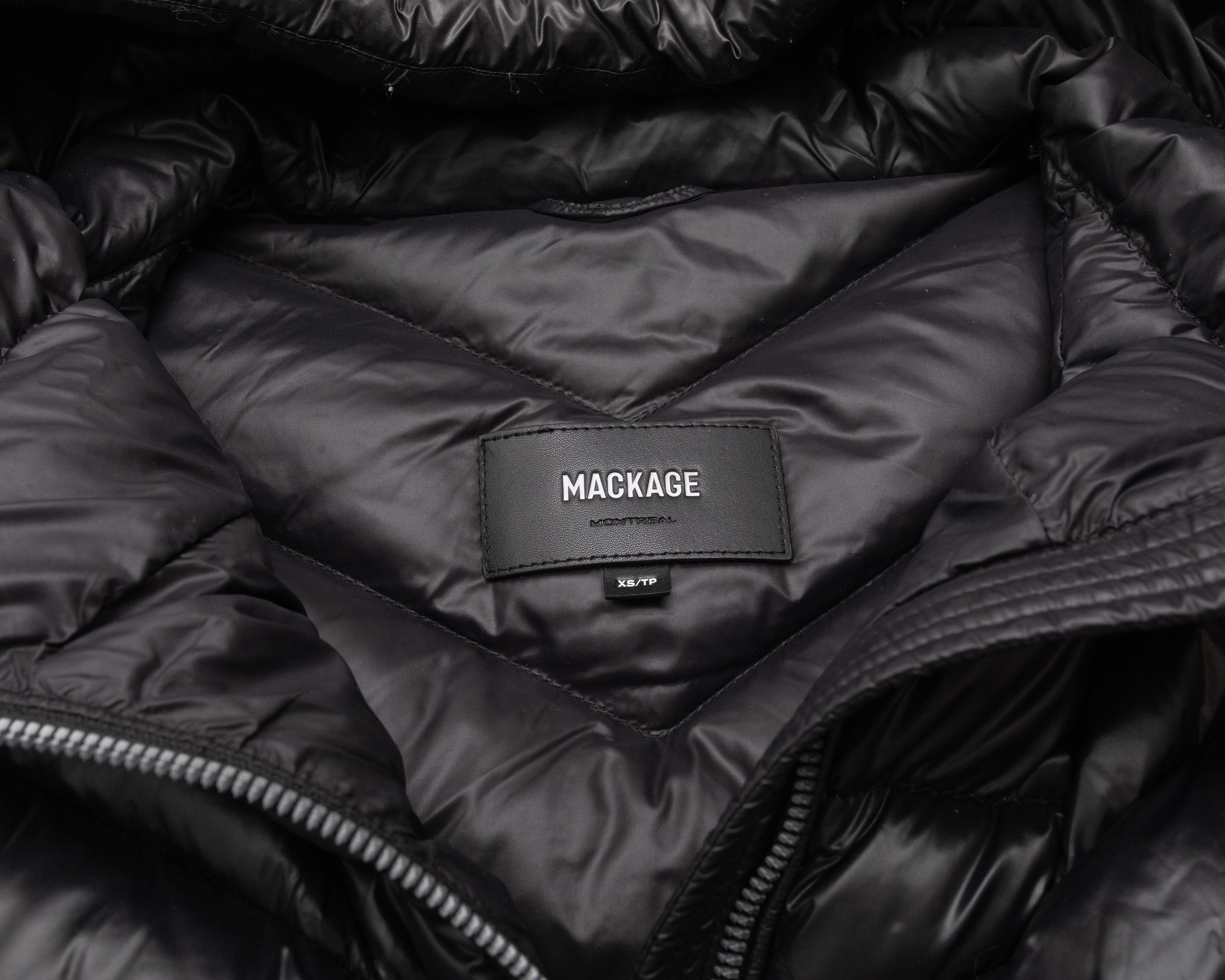 Mackage *No Tariff* MACKAGE Arita Light Hooded Down Chevron Jacket Size XS / US 0-2 / IT 36-38 - 3 Thumbnail