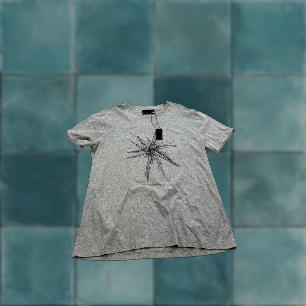 Vintage At Twenty Shirt Mens XL Gray Fashion Slim Fit Graphic Star Embroidery Tee New Size US XL / EU 56 / 4 - 1 Thumbnail