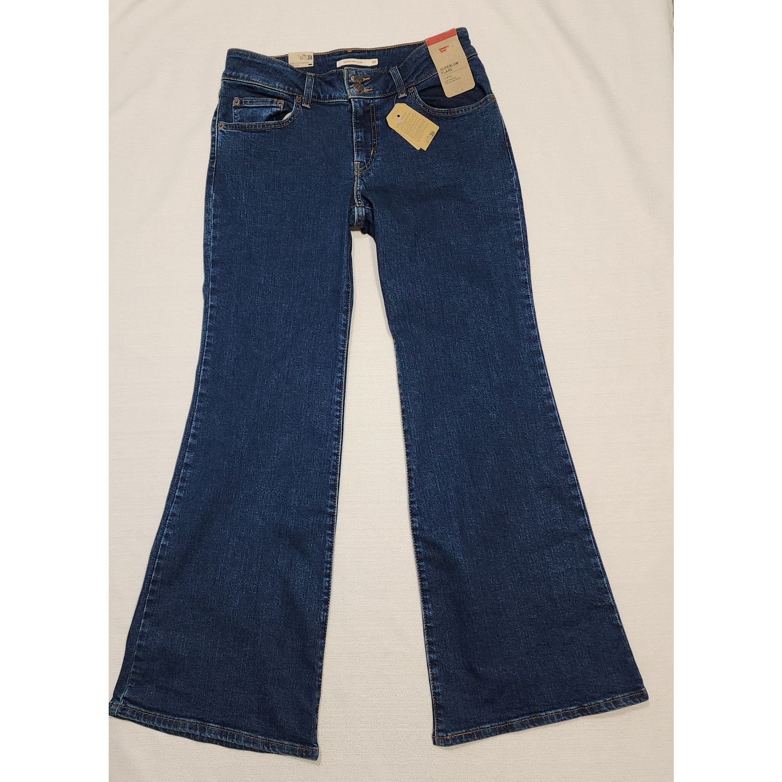 Levi's Levi's superlow flare low rise jeans W30'' X L32'' Size 30" / US 8 / IT 44 - 1 Thumbnail