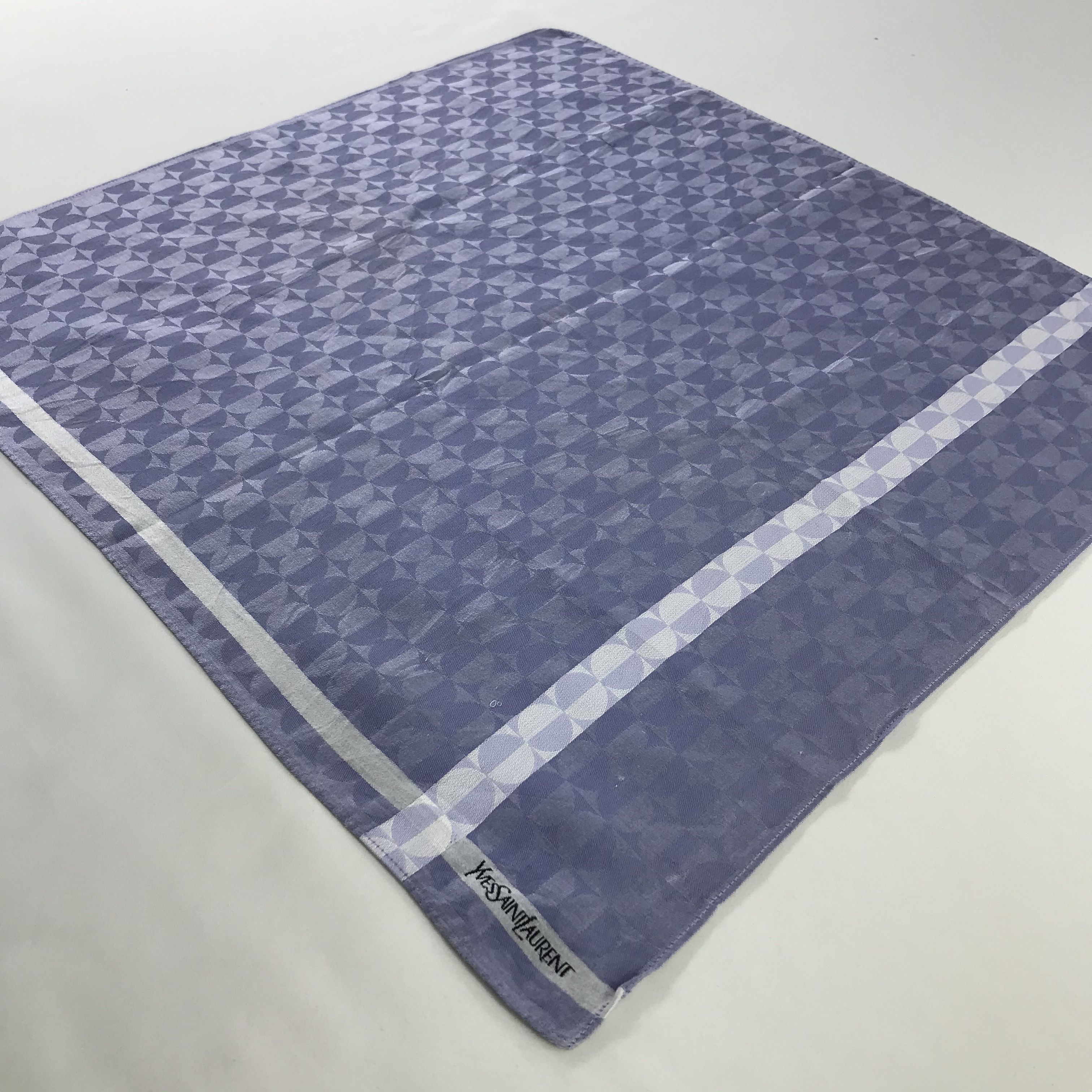 Vintage × Yves Saint Laurent Yves Saint Laurent Bandana / Handkerchief/Neckerchief -S1177 Size ONE SIZE - 2 Thumbnail