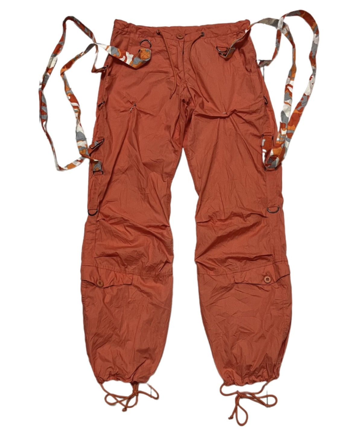 Vintage Y2K Bondage Parachute UFO Cargo Pant x Rare Size 30" / US 8 / IT 44 - 1 Thumbnail