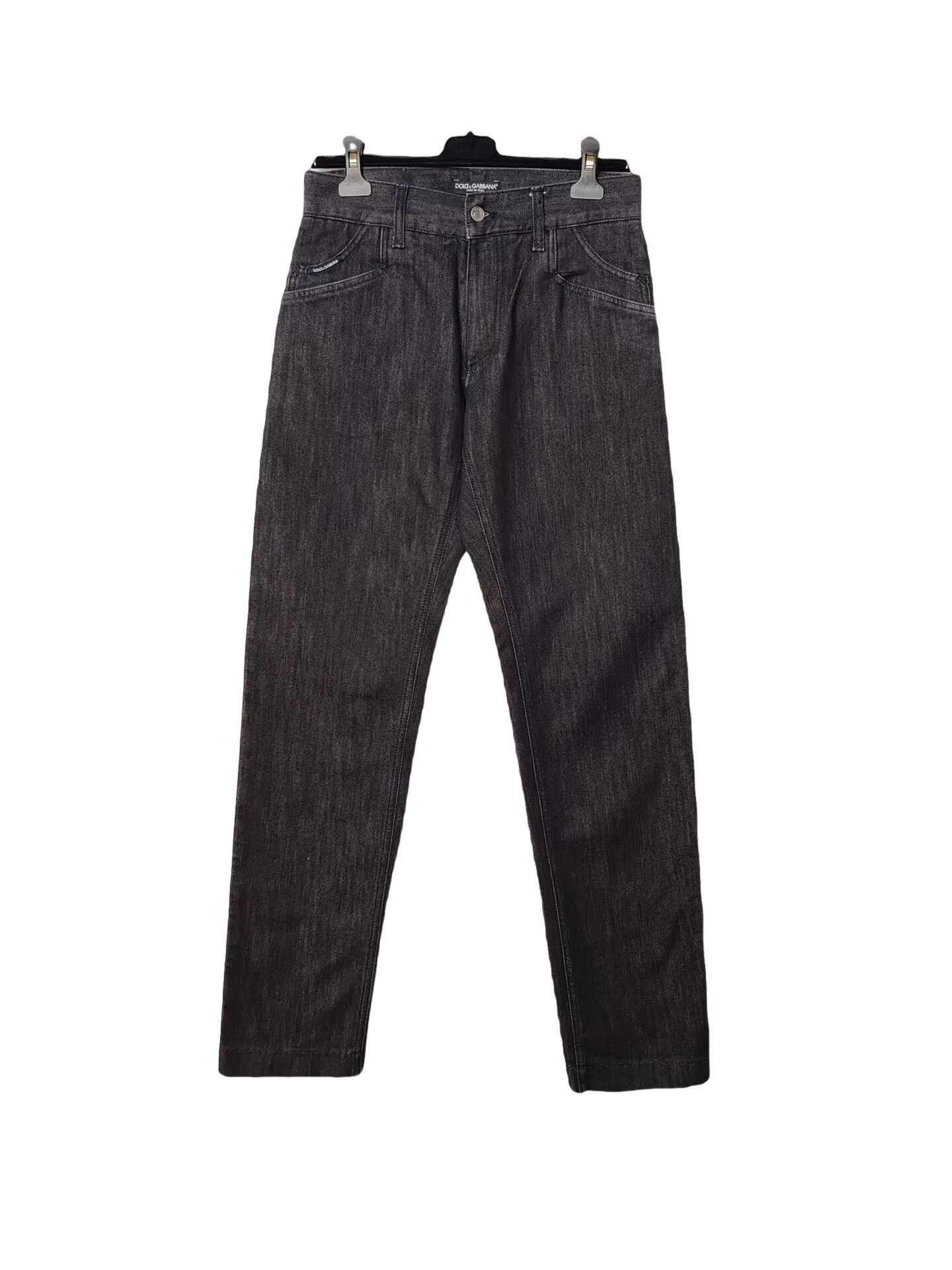 Dolce & Gabbana Dolce & Gabbana Logo Patch Jeans Size 28 Size US 28 / EU 44 - 1 Thumbnail