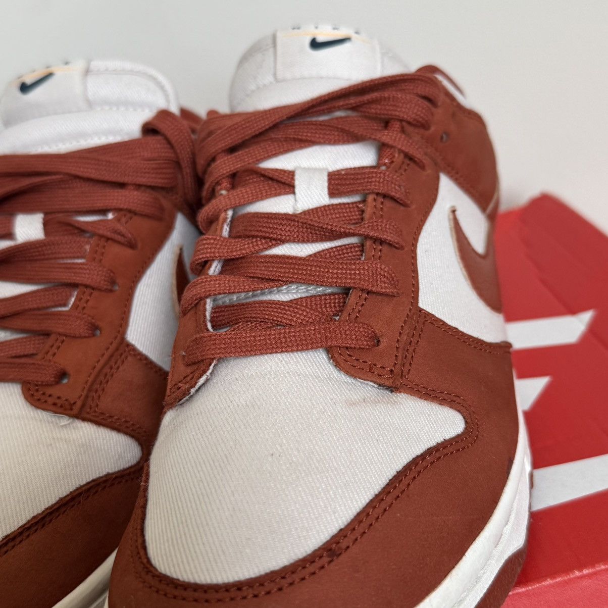 Nike Nike Dunk Low Retro PRM DQ7312-101 Women’s Size 10 Men’s 8.5 Size US 10 / IT 40 - 4 Thumbnail