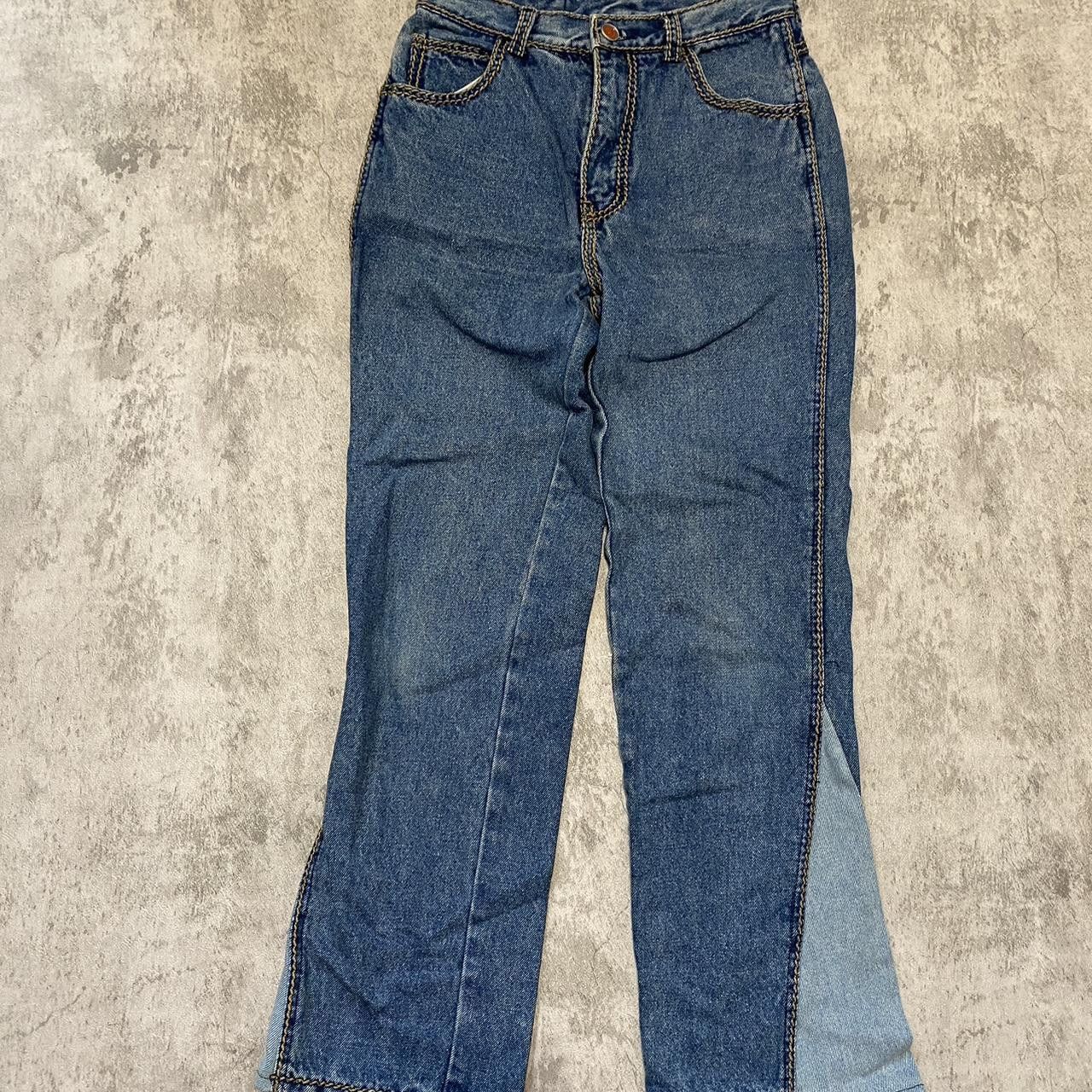Other Unique patchwork denim jeans with inseam Vintage Size US M / EU 48-50 / 2 - 2 Thumbnail