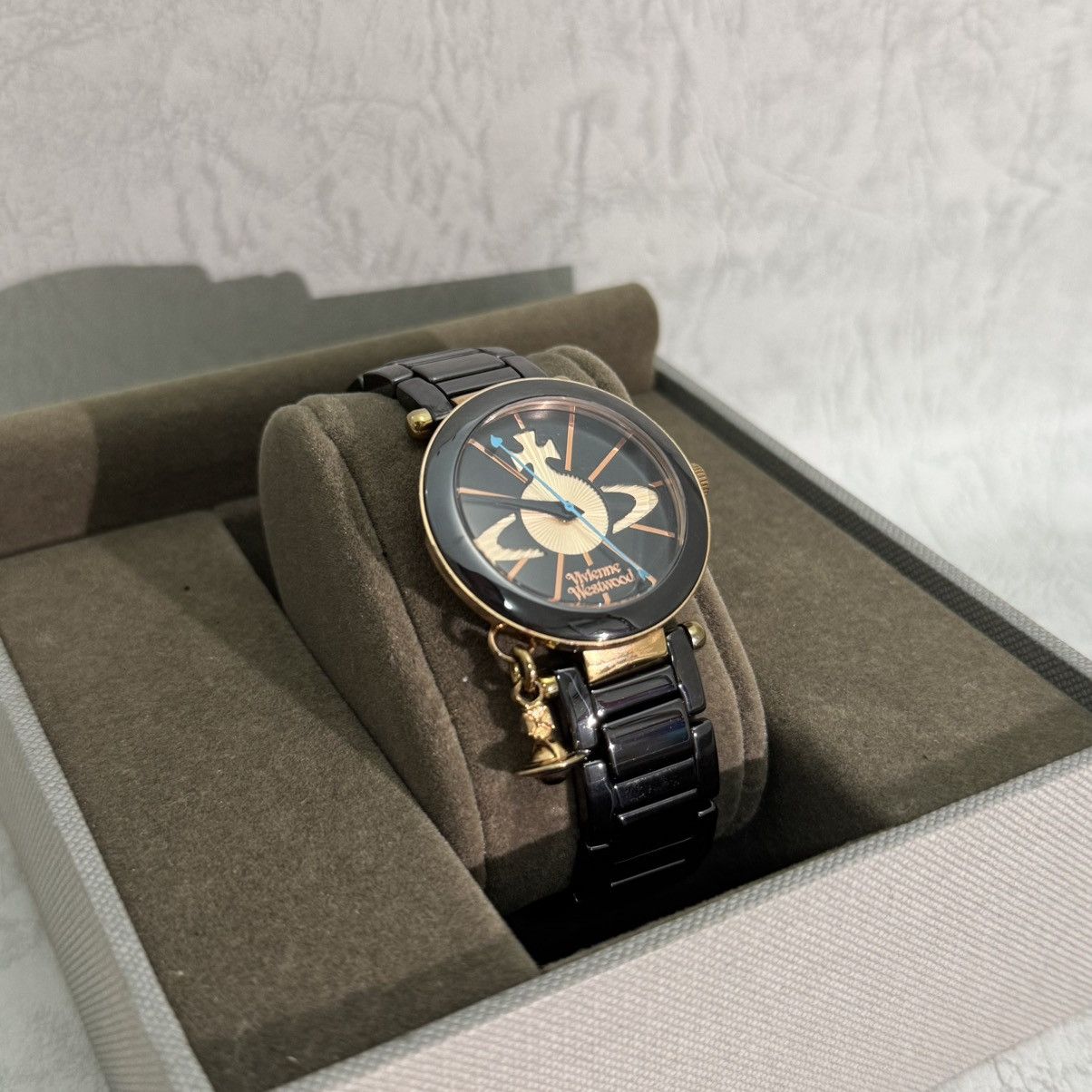 Vivienne Westwood Vivienne westwood Black Orb Belt Watch Size ONE SIZE - 4 Thumbnail