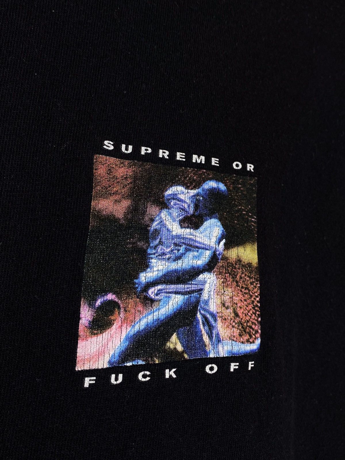 Supreme 🔥 SUPREME FUCK OFF OR SUPREME TEE MOVIE CLIP VIBES Size US M / EU 48-50 / 2 - 4 Thumbnail