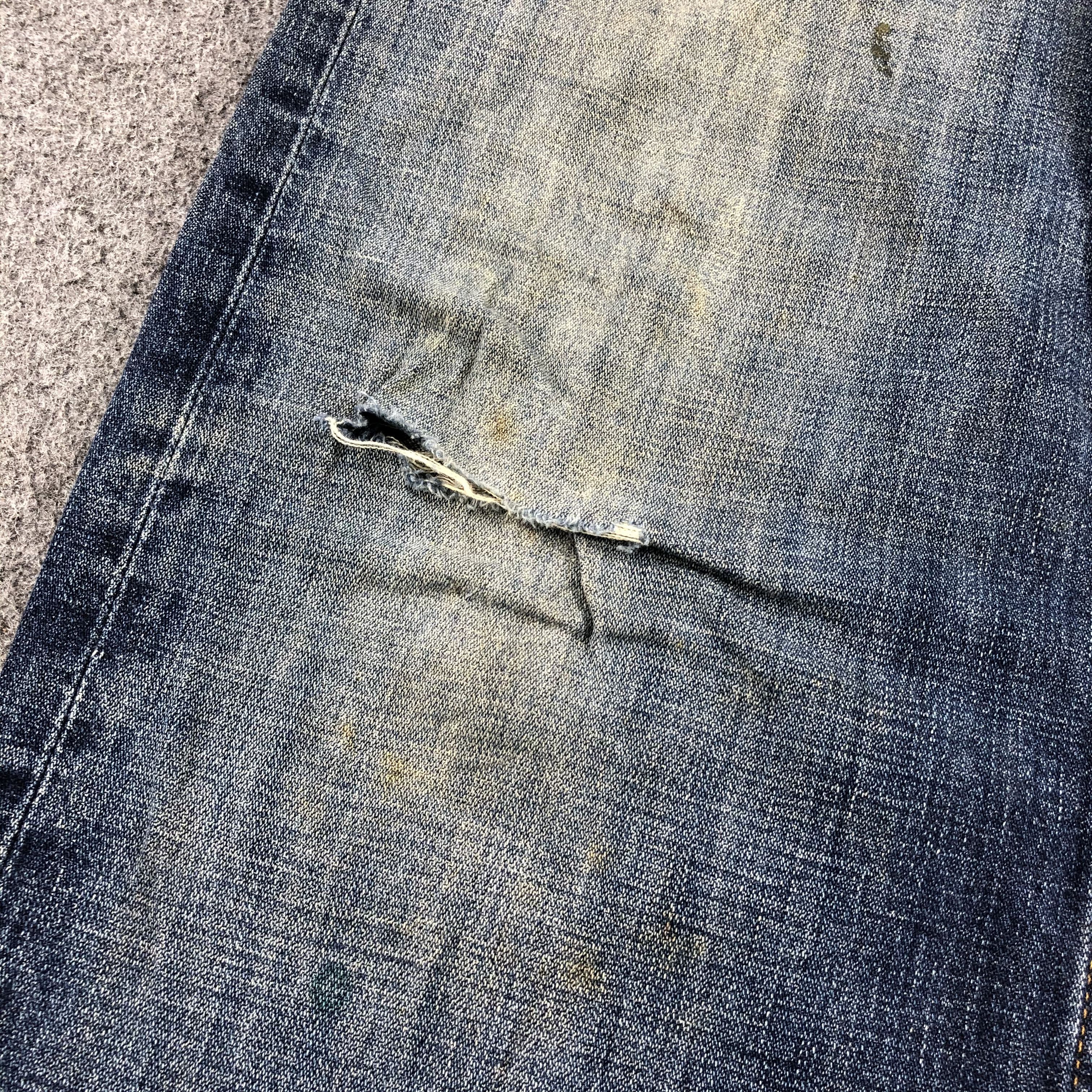 Levi's Vintage Blue Wash Levis 569 Jeans-J2180 Size US 36 / EU 52 - 10 Thumbnail