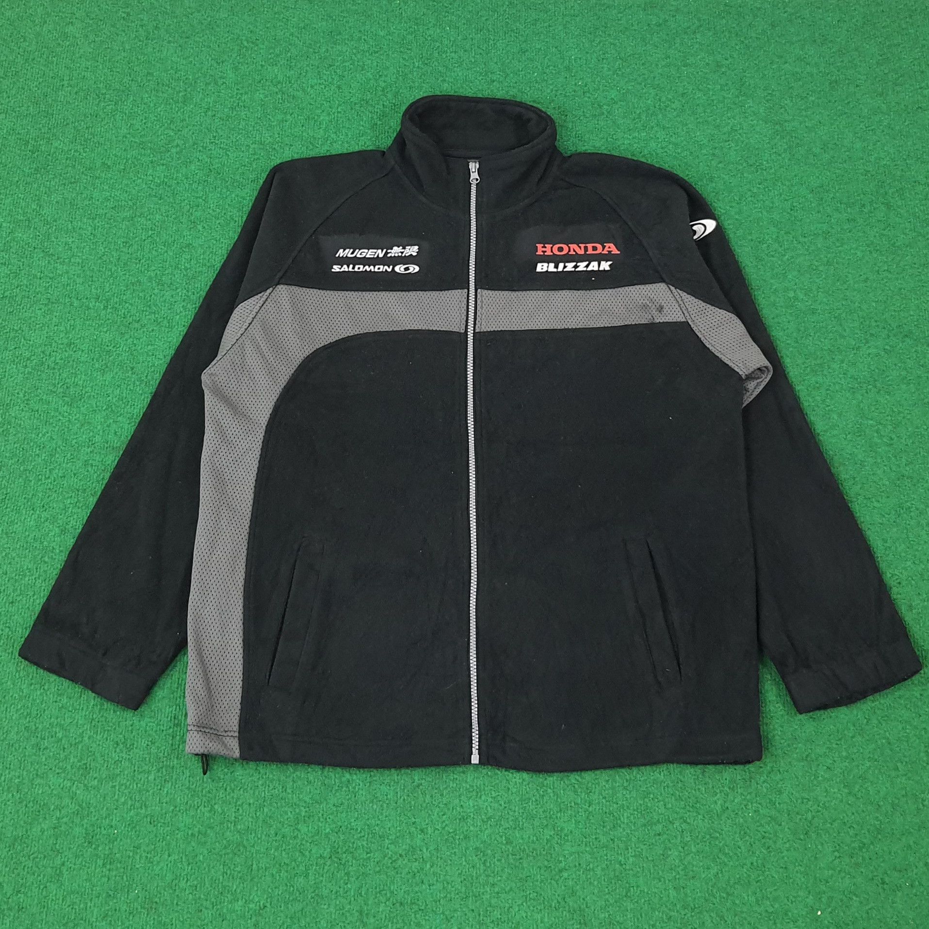 Japanese Brand Vintage Bridgestone Custom Honda Mugen Racing Jacket C224N4 Size US L / EU 52-54 / 3 - 3 Thumbnail
