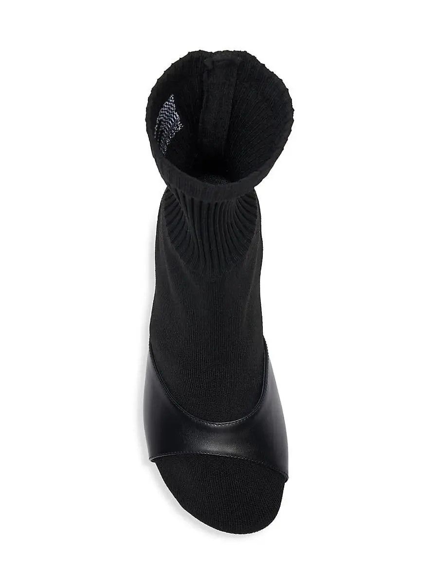 Balenciaga o1bcso1str0225 Sock 50mm Booties in Black Size US 8.5 / IT 38.5 - 4 Thumbnail