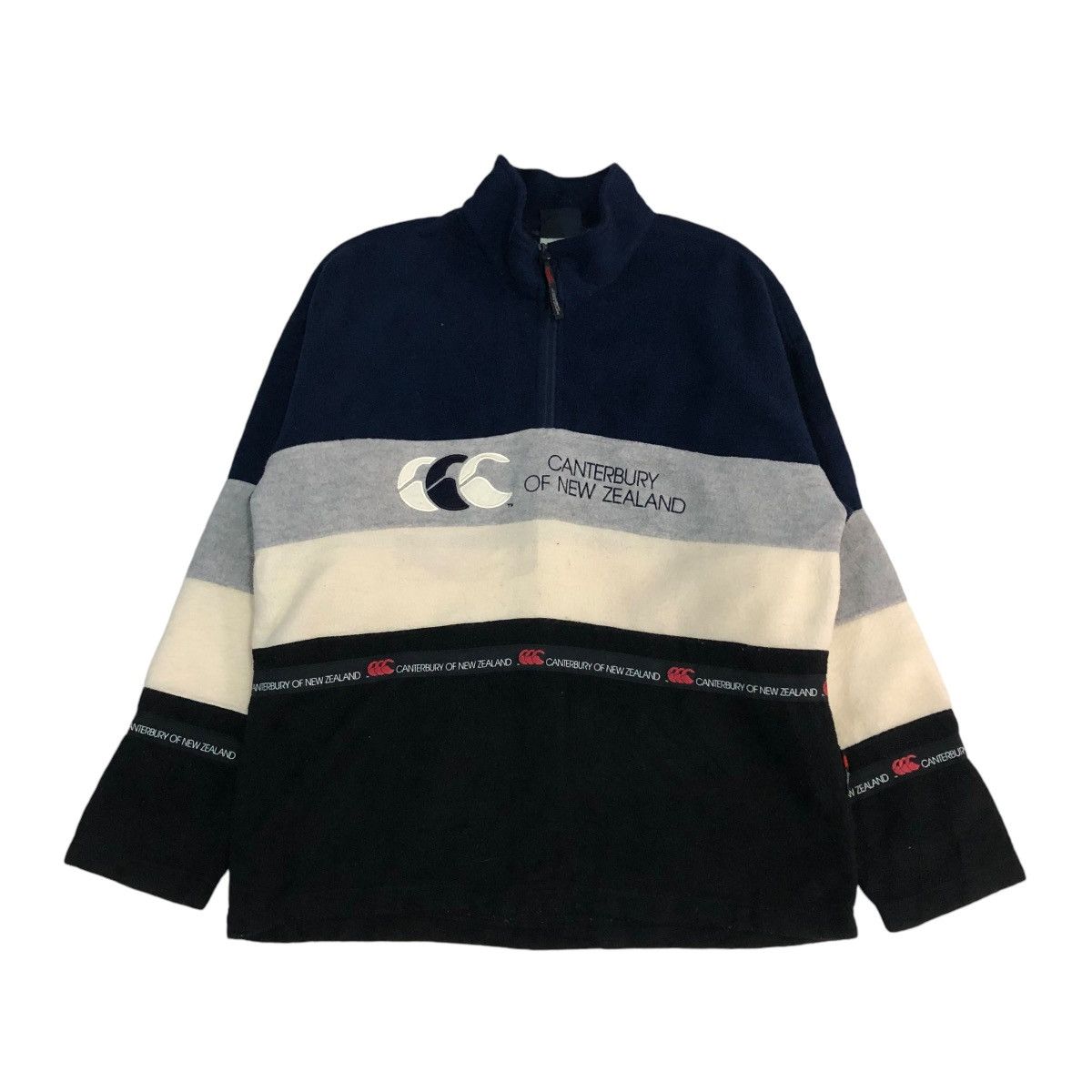 Canterbury of New Zealand 🔥VINTAGE SWEATSHIRT HALF ZIPPER CANTERBURY OF NEW ZEALAND Size US M / EU 48-50 / 2 - 1 Thumbnail