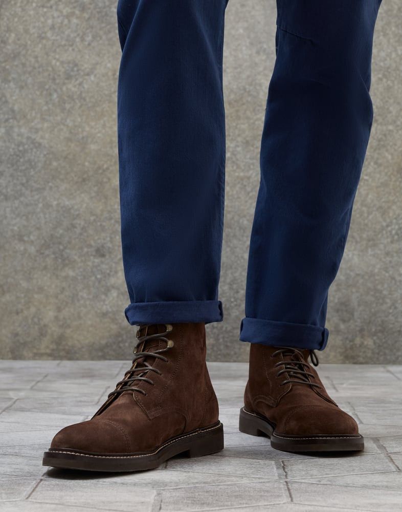 Brunello Cucinelli o1w1db10924 Boot in Coffee Size US 8 / EU 41 - 2 Thumbnail