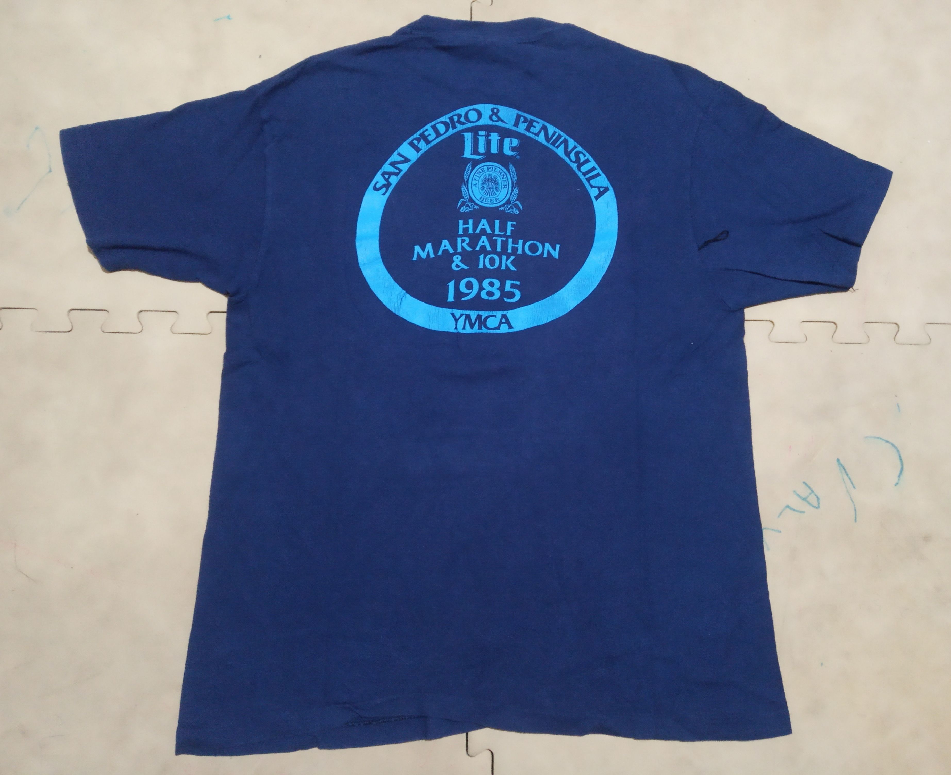 Vintage Los Angeles Harbor Half Marathon & 10K Size US L / EU 52-54 / 3 - 2 Thumbnail