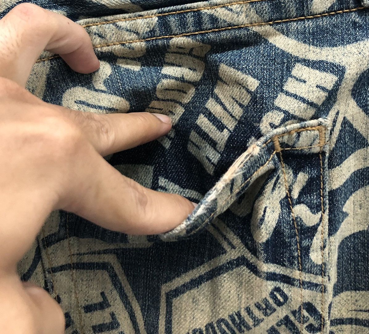 Vintage Vintage Co&Lu Since 1993 Legittimate Denim Pants Size US 34 / EU 50 - 10 Thumbnail