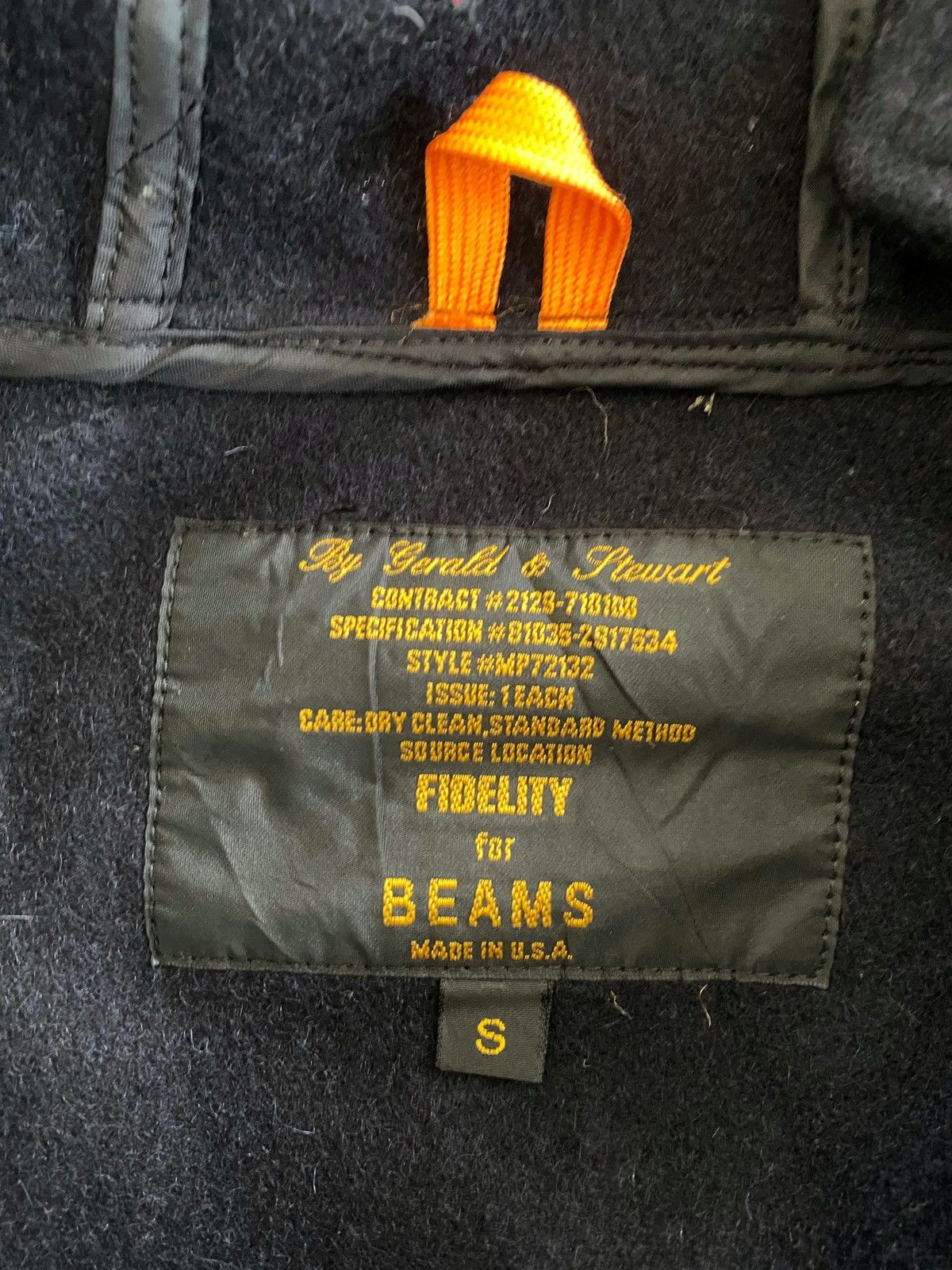 Beams Plus × Fidelity Fidelity X beams wool duffle Coats Size US S / EU 44-46 / 1 - 7 Thumbnail