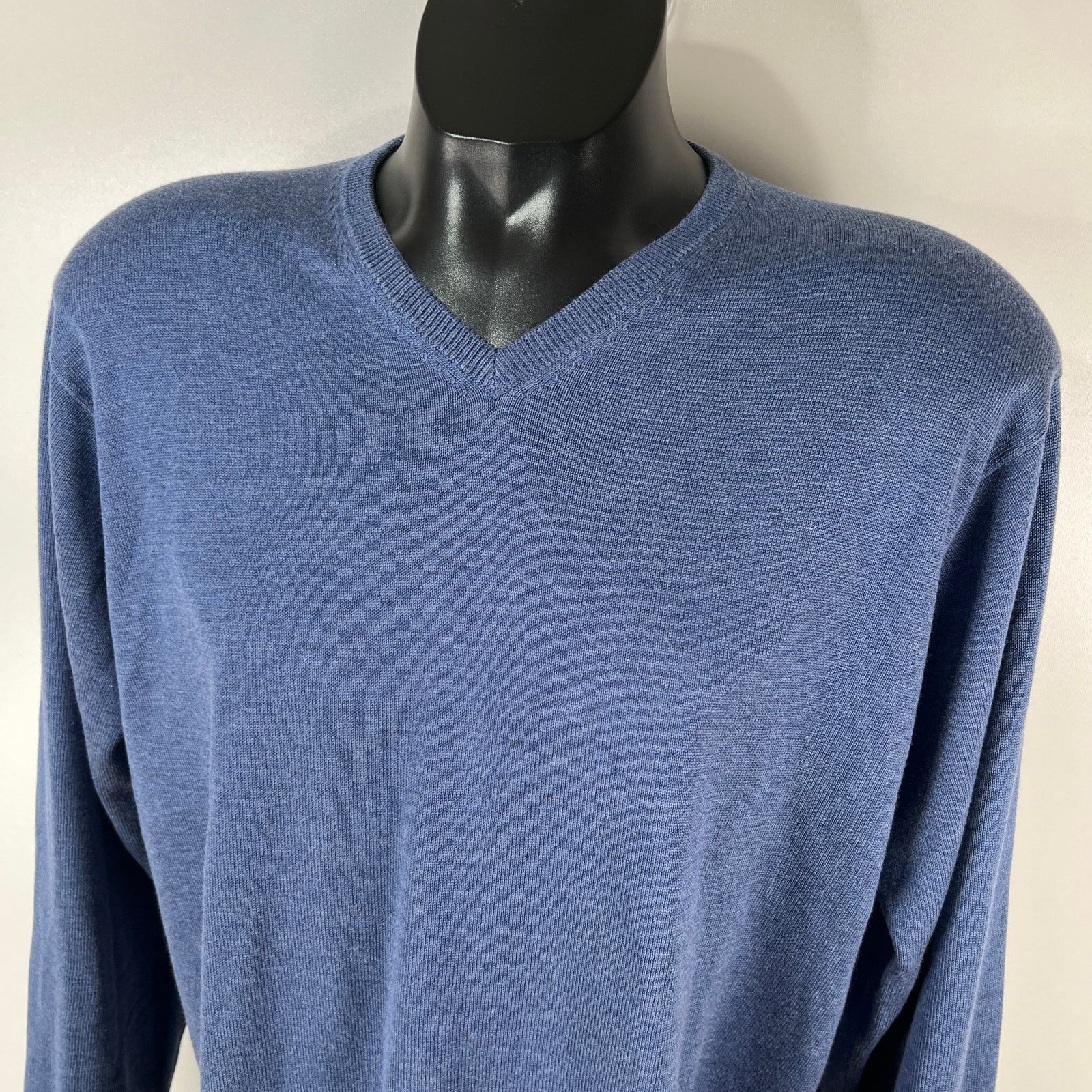 Peter Millar Peter Millar Sweater Pullover Silk Cotton Cashmere Knit Size US L / EU 52-54 / 3 - 2 Thumbnail