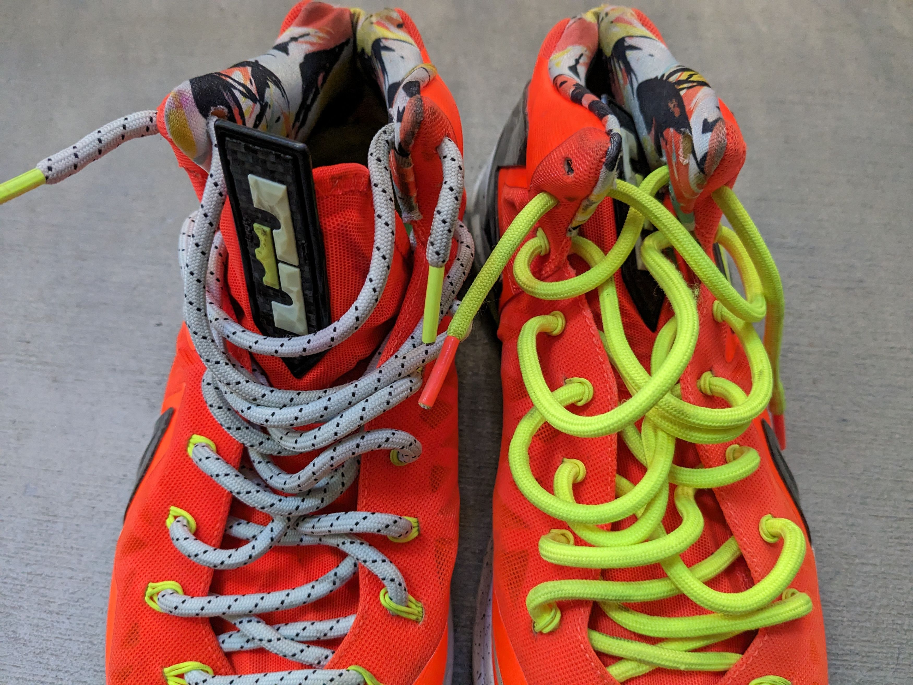 Nike Nike LeBron 10 X PS Elite Total Crimson Orange 579827-800 Size US 10 / EU 43 - 4 Thumbnail
