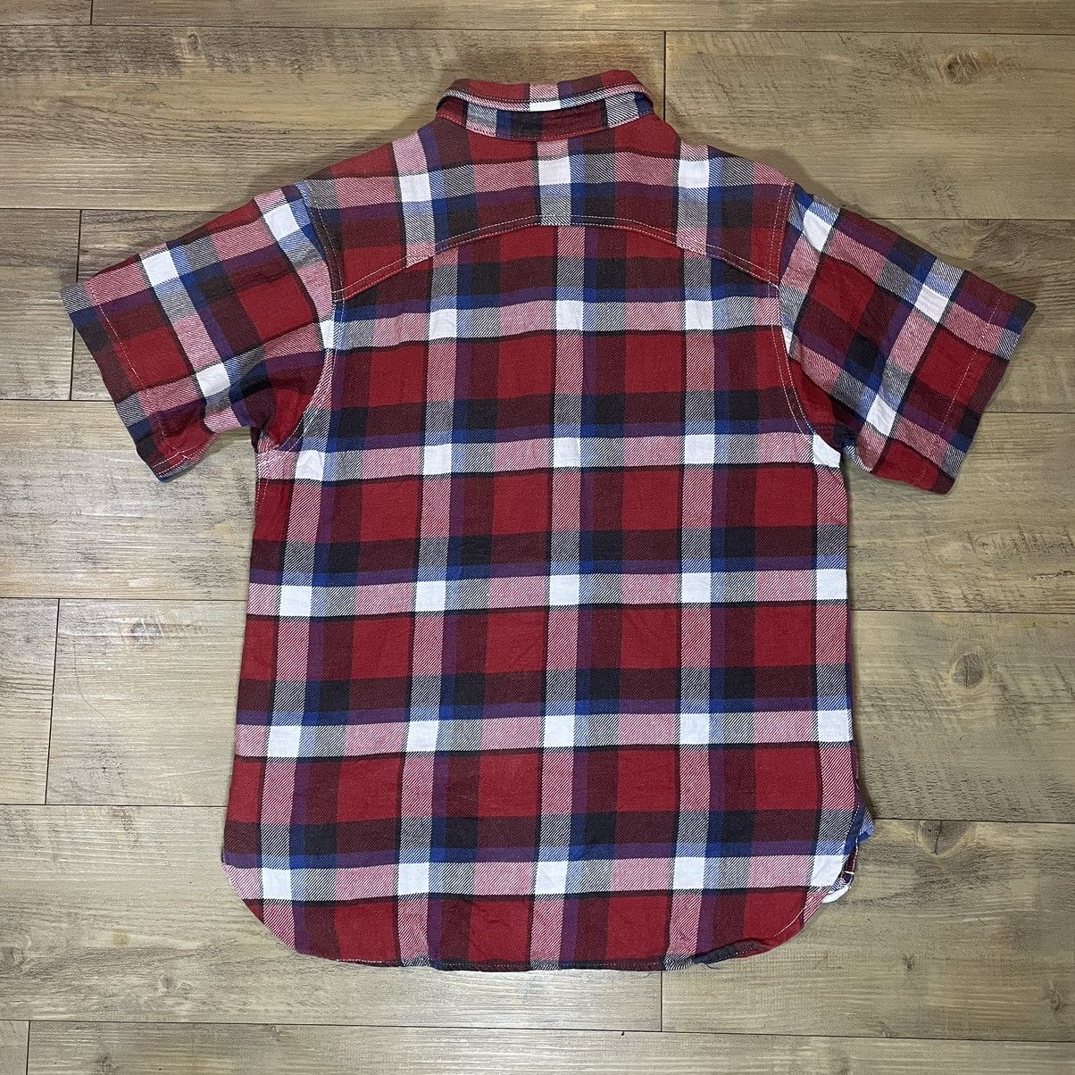 Cushman × Japanese Brand × Vintage Cushman flannel shirt Size US S / EU 44-46 / 1 - 5 Thumbnail