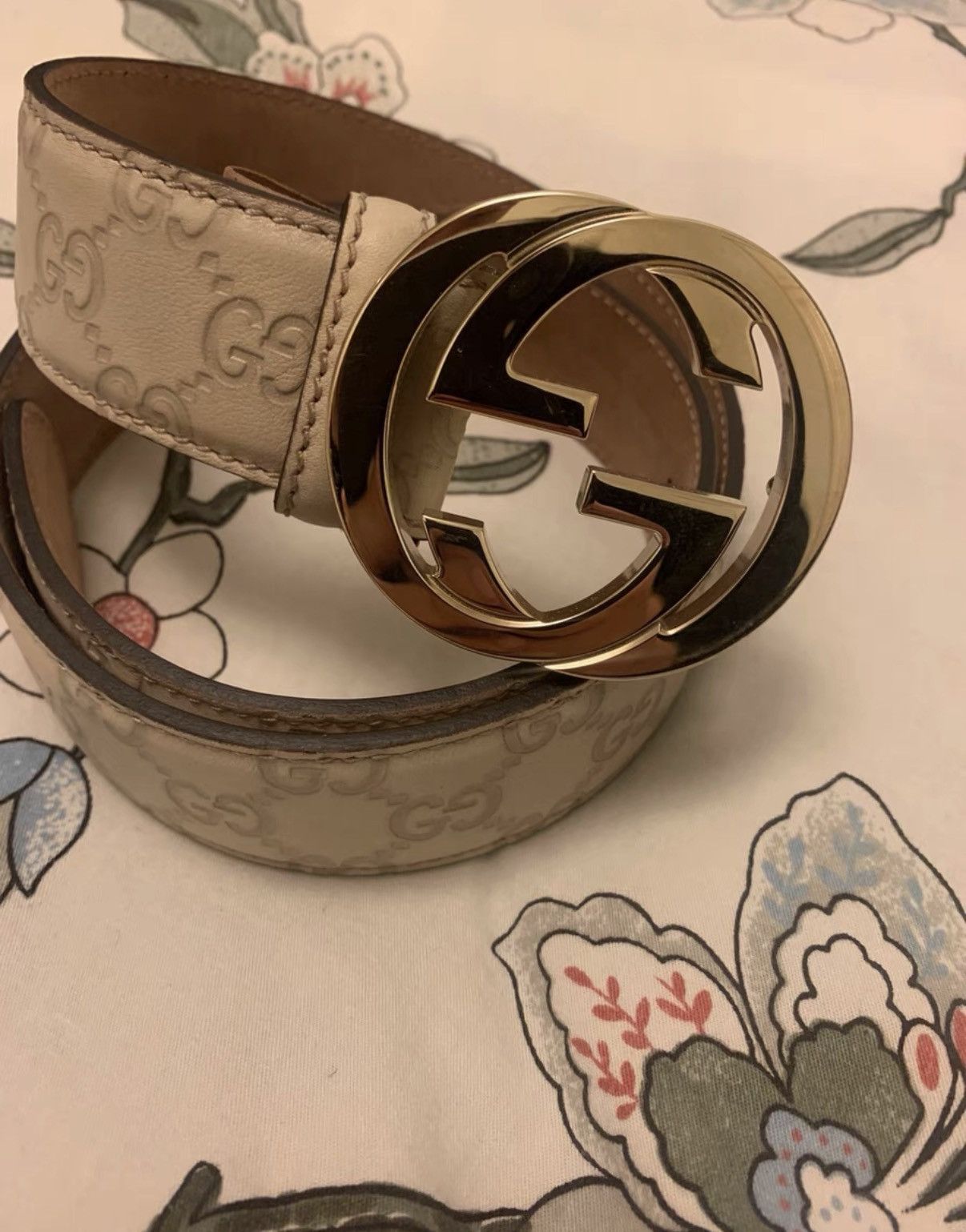 Gucci Gucci Genuine Leather Belt K16 Size ONE SIZE - 1 Thumbnail