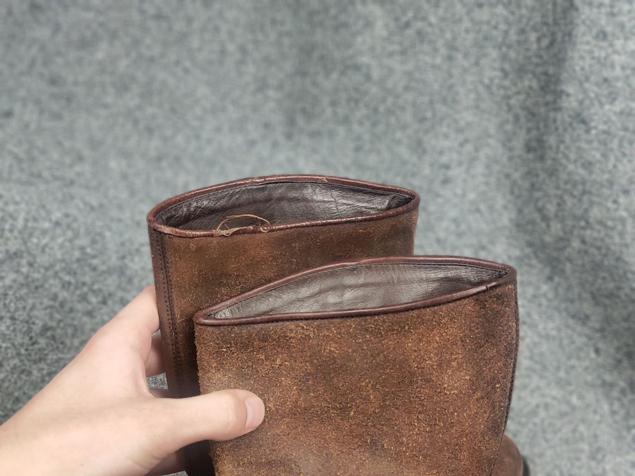 Daniele Alessandrini Alessandrini Vintage Brown Leather Boots Zip Carol Styl Rick Size US 9 / EU 42 - 13 Thumbnail